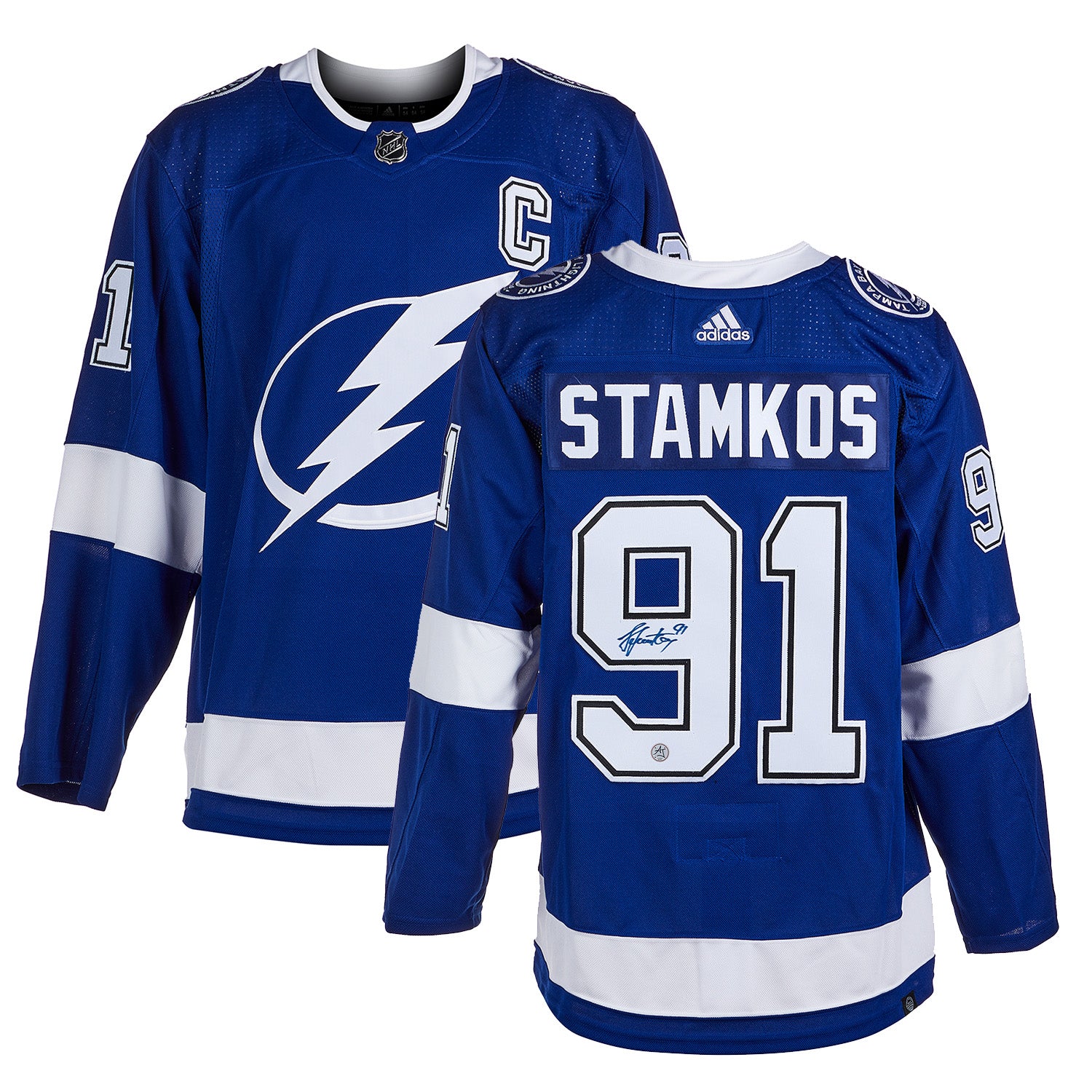 Steven Stamkos Autographed Tampa Bay Lightning adidas Jersey - Image 3