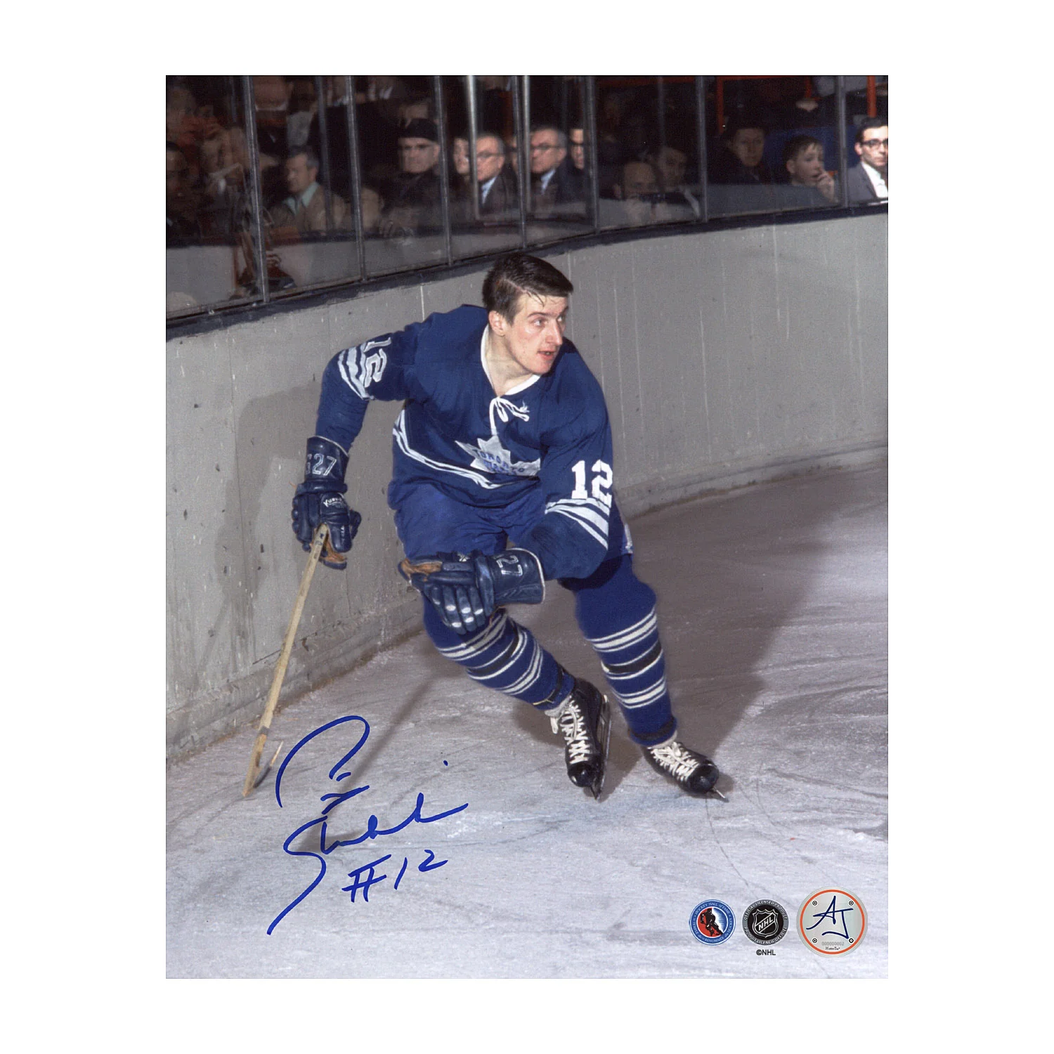 Pete Stemkowski Autographed Toronto Maple Leafs Classic Hockey 8x10 Photo