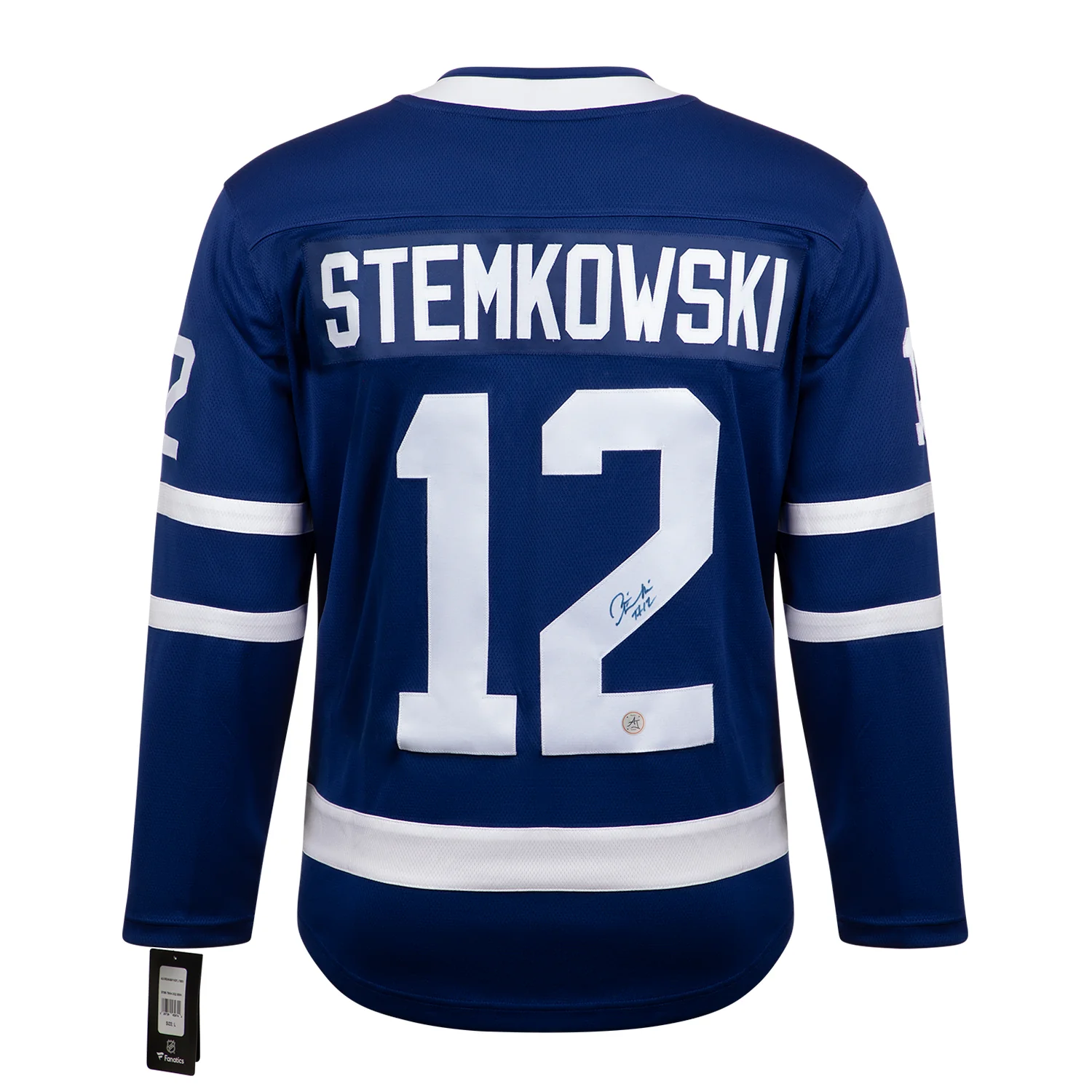Pete Stemkowski Signed Toronto Maple Leafs Blue Fanatics Breakaway Jersey