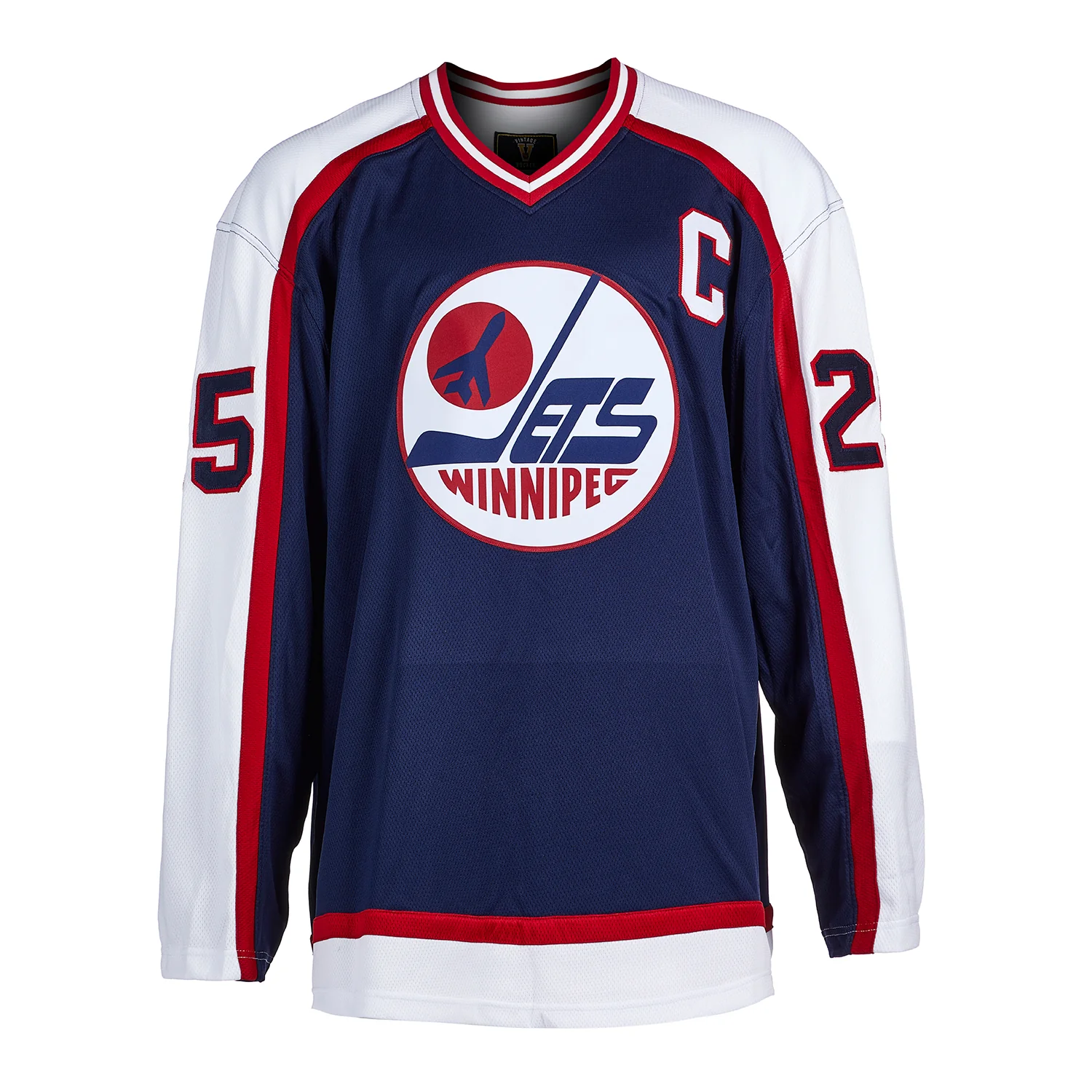 Thomas Steen Autographed Winnipeg Jets Fanatics Throwback Jersey - Image 2