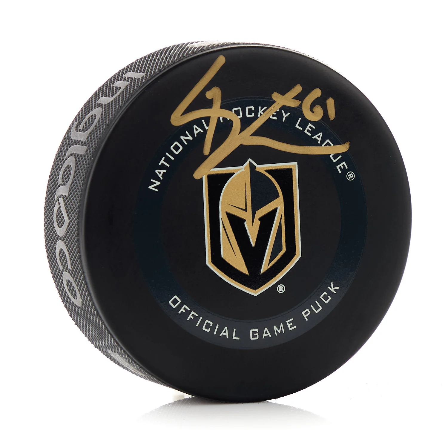 Mark Stone Vegas Golden Knights Signed Official Game Puck