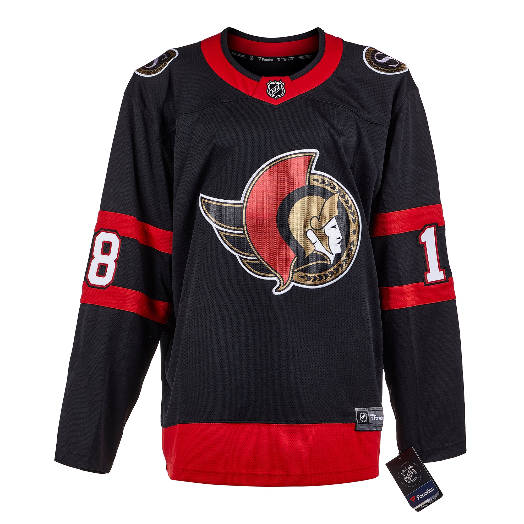 Tim Stutzle Autographed Ottawa Senators Fanatics Breakaway Jersey - Image 2