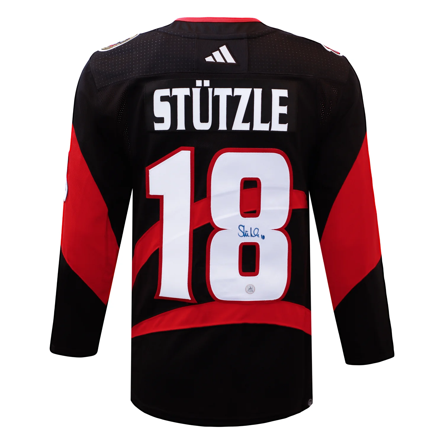 Tim Stutzle Signed Ottawa Senators Reverse Retro 2.0 adidas Jersey