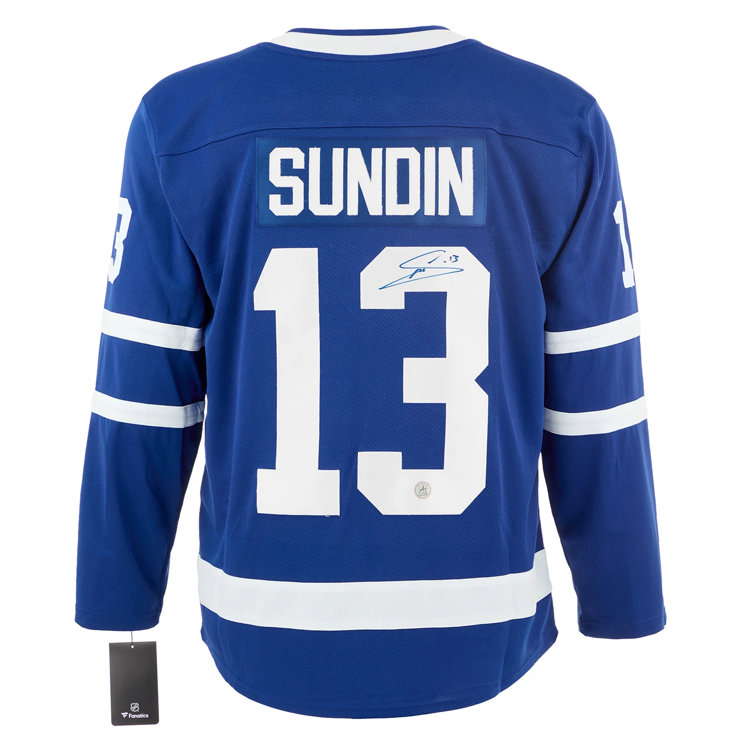 Mats Sundin Autographed Toronto Maple Leafs Fanatics Breakaway Jersey
