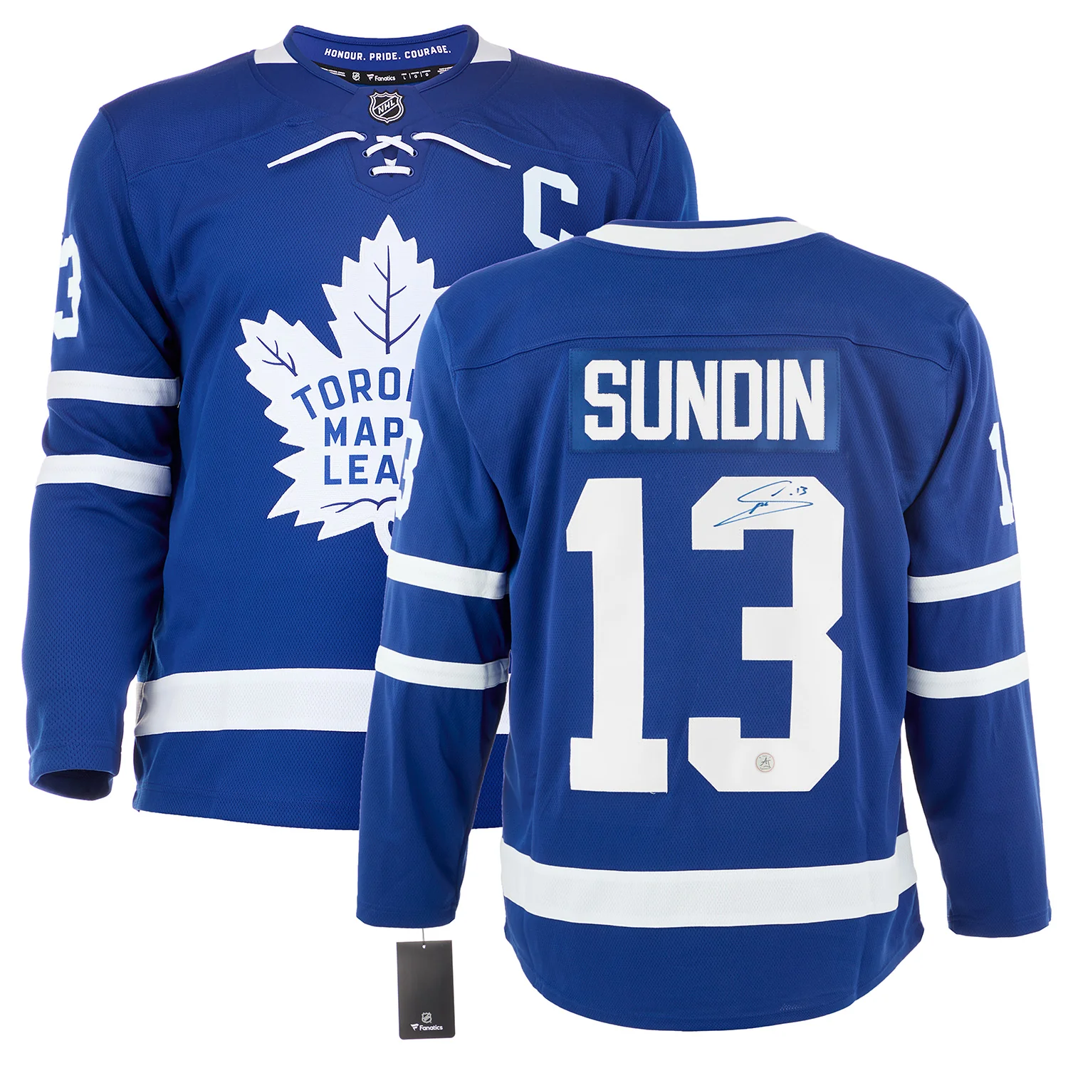 Mats Sundin Autographed Toronto Maple Leafs Fanatics Breakaway Jersey - Image 3