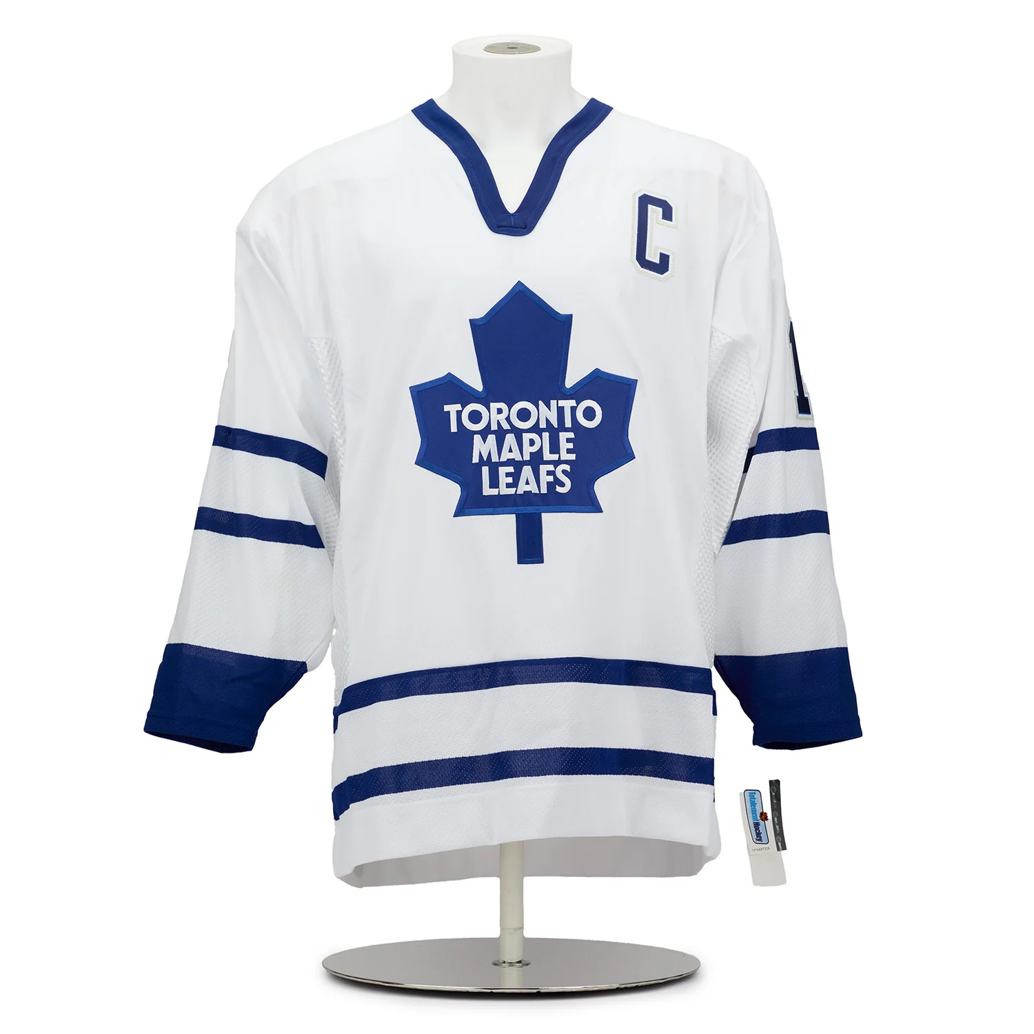 Mats Sundin Toronto Maple Leafs Signed & Inscribed Vintage CCM Jersey 5/13 - Image 2
