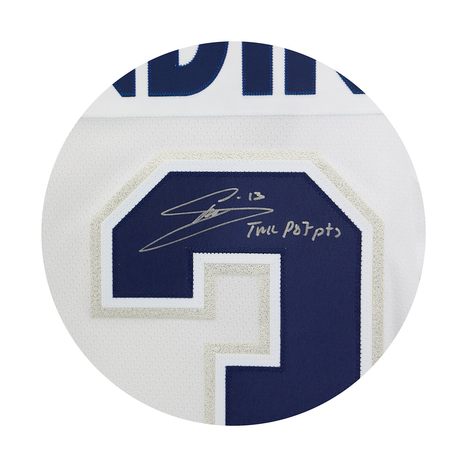 Mats Sundin Toronto Maple Leafs Signed & Inscribed Vintage CCM Jersey 5/13 - Image 3