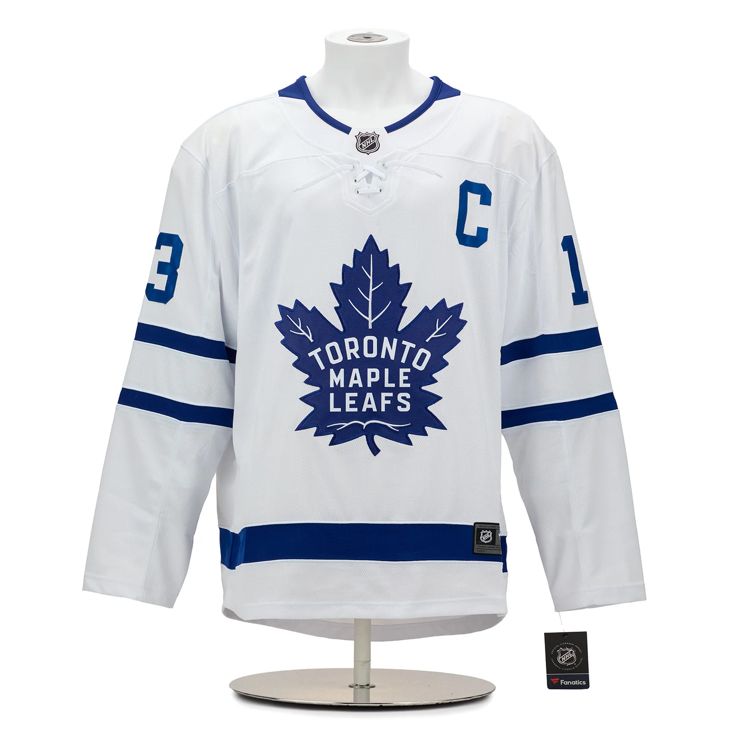 Mats Sundin Signed Toronto Maple Leafs Player Profile Art Jersey #1/13 - Image 2