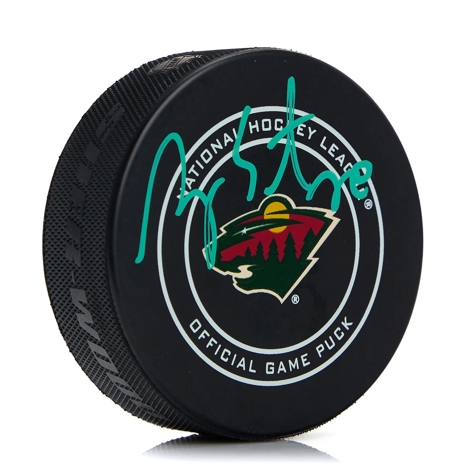 Ryan Suter Minnesota Wild Autographed Official Game Puck