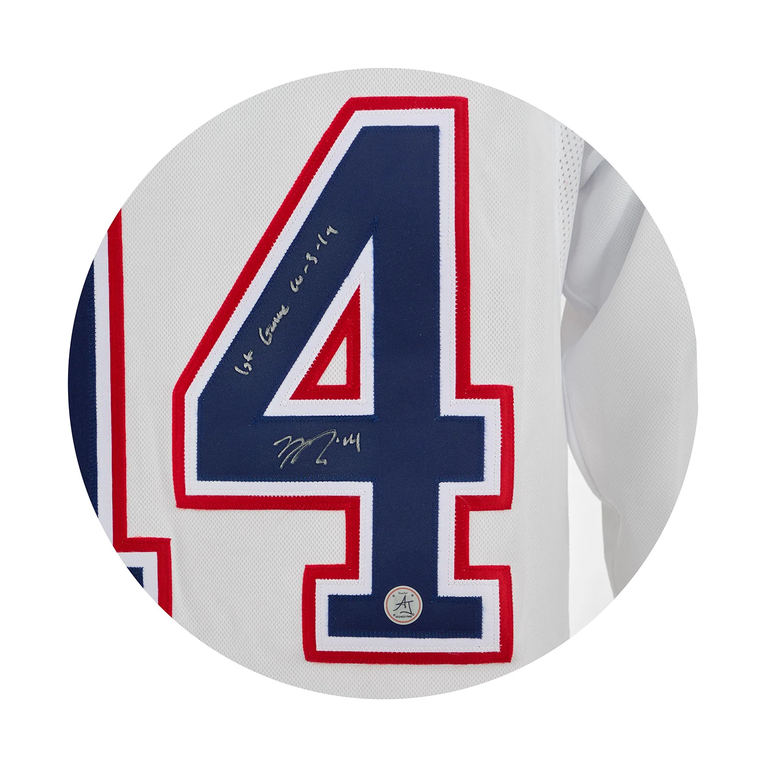 Nick Suzuki Montreal Canadiens Signed & Dated 1st Game adidas Jersey - Image 3