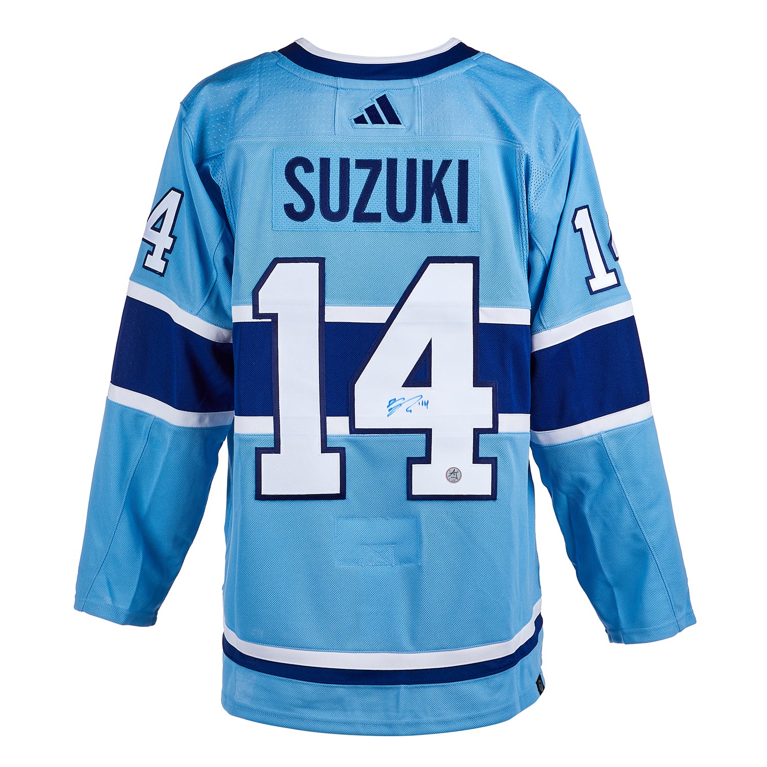 Nick Suzuki Signed Montreal Canadiens Reverse Retro 2.0 adidas Jersey