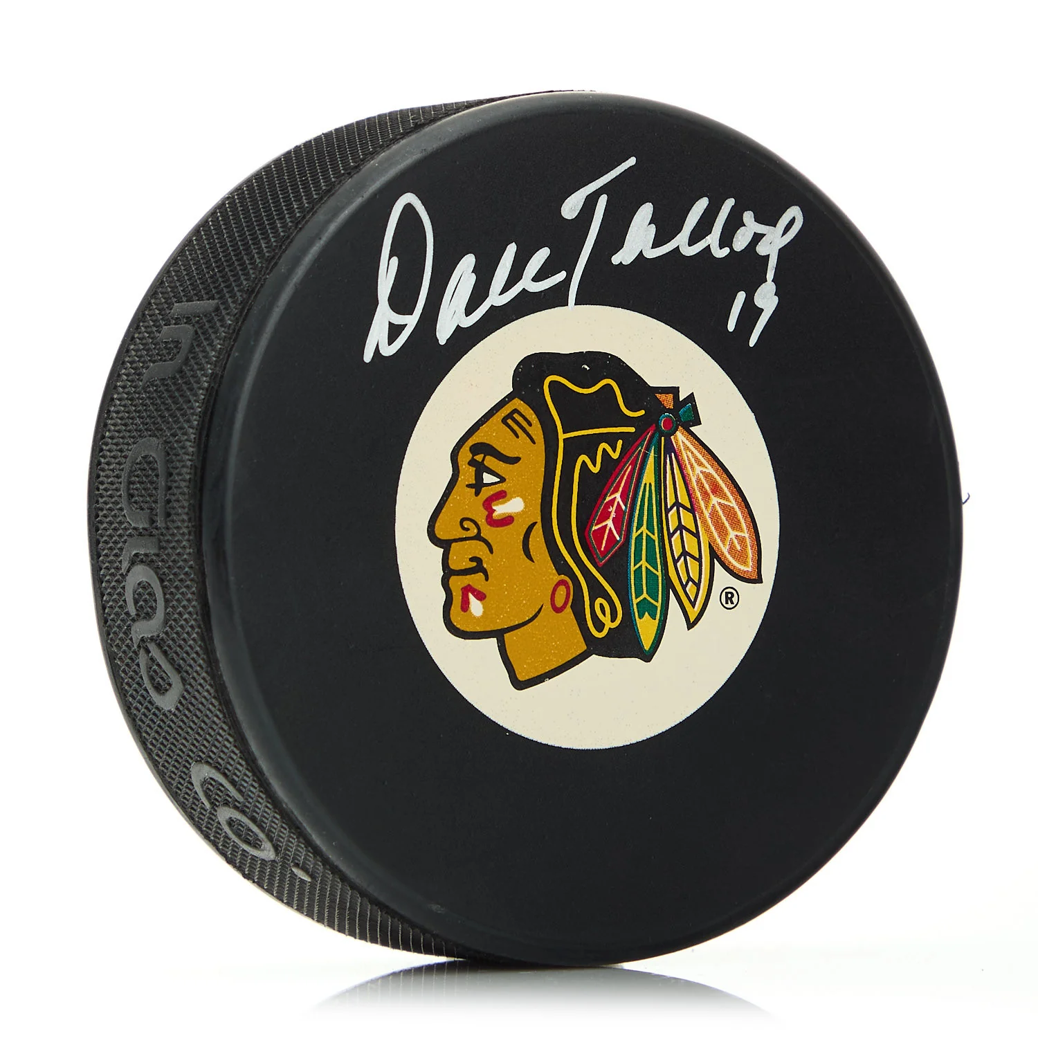 Dale Tallon Chicago Blackhawks Autographed Hockey Puck
