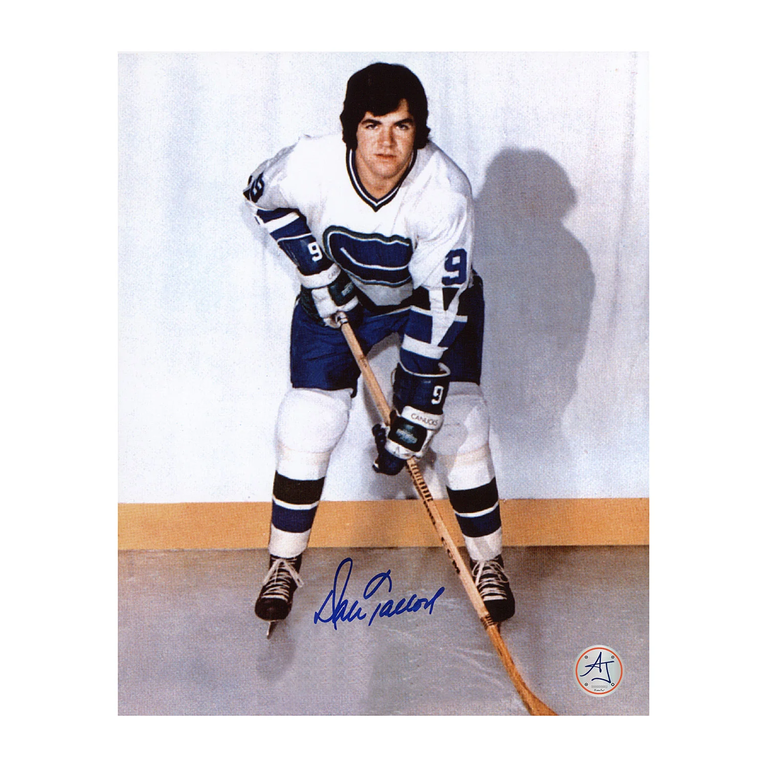 Dale Tallon Autographed Vancouver Canucks Hockey 8x10 Photo