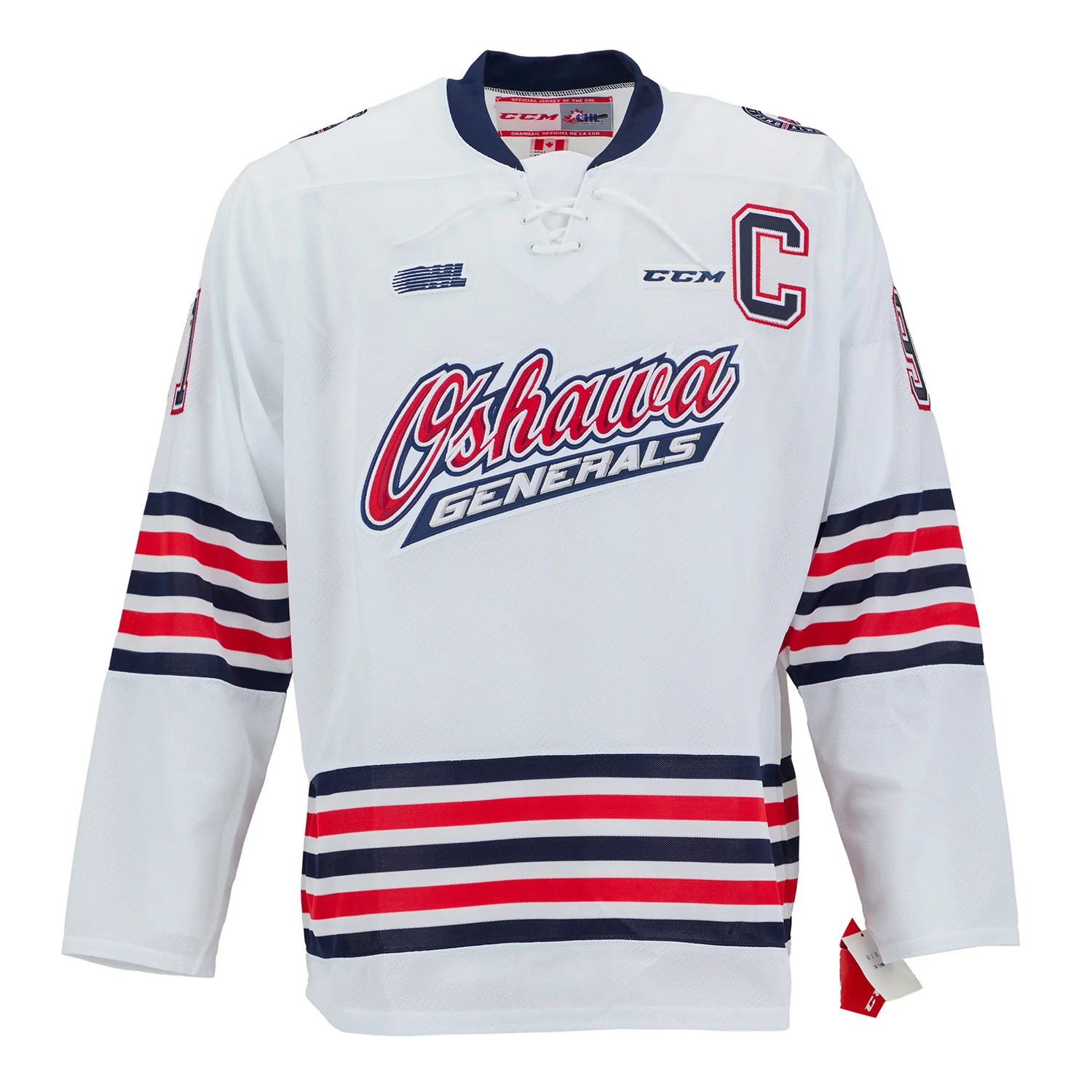 John Tavares Oshawa Generals Signed White CHL Hockey Jersey - Image 2