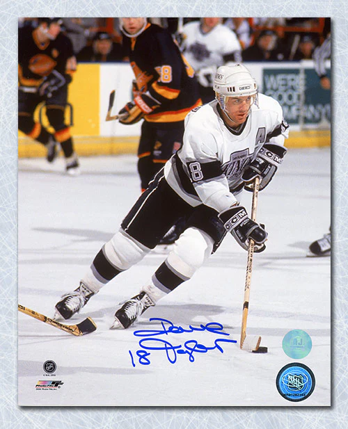 Dave Taylor Autographed Los Angeles Kings Hockey 8x10 Photo