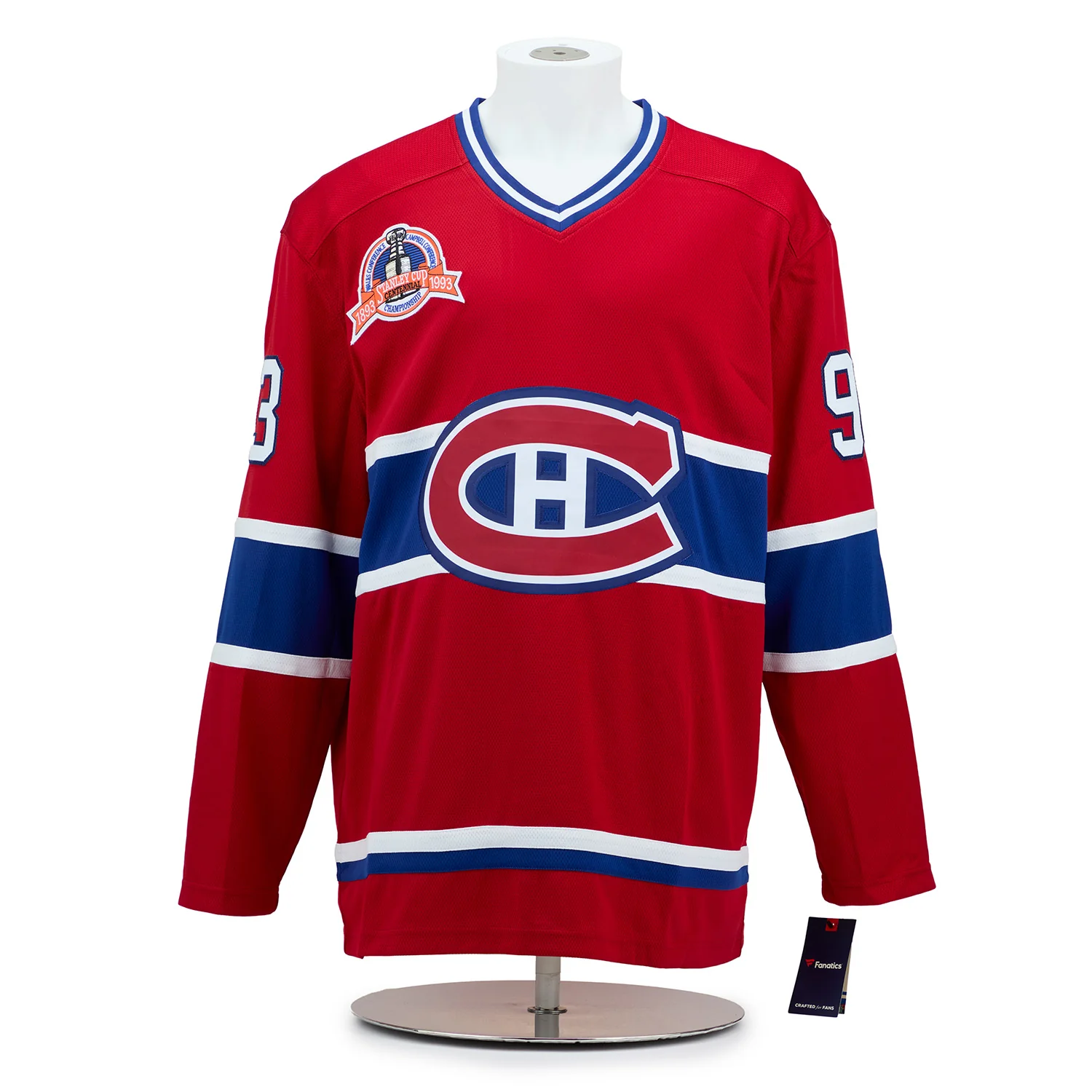 Montreal Canadiens 23 Player Team Signed 1993 Stanley Cup Jersey #43/93 - Image 2
