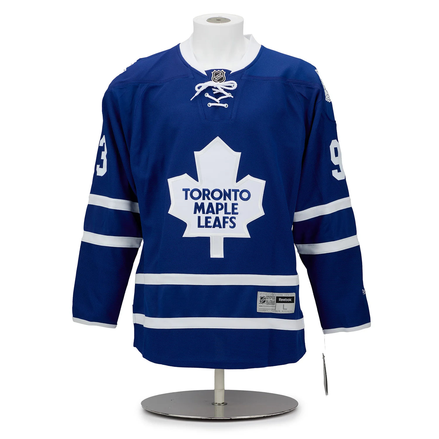 Toronto Maple Leafs 14 Player Team Signed 1993 Playoffs Reebok Jersey #7/93 - Image 2