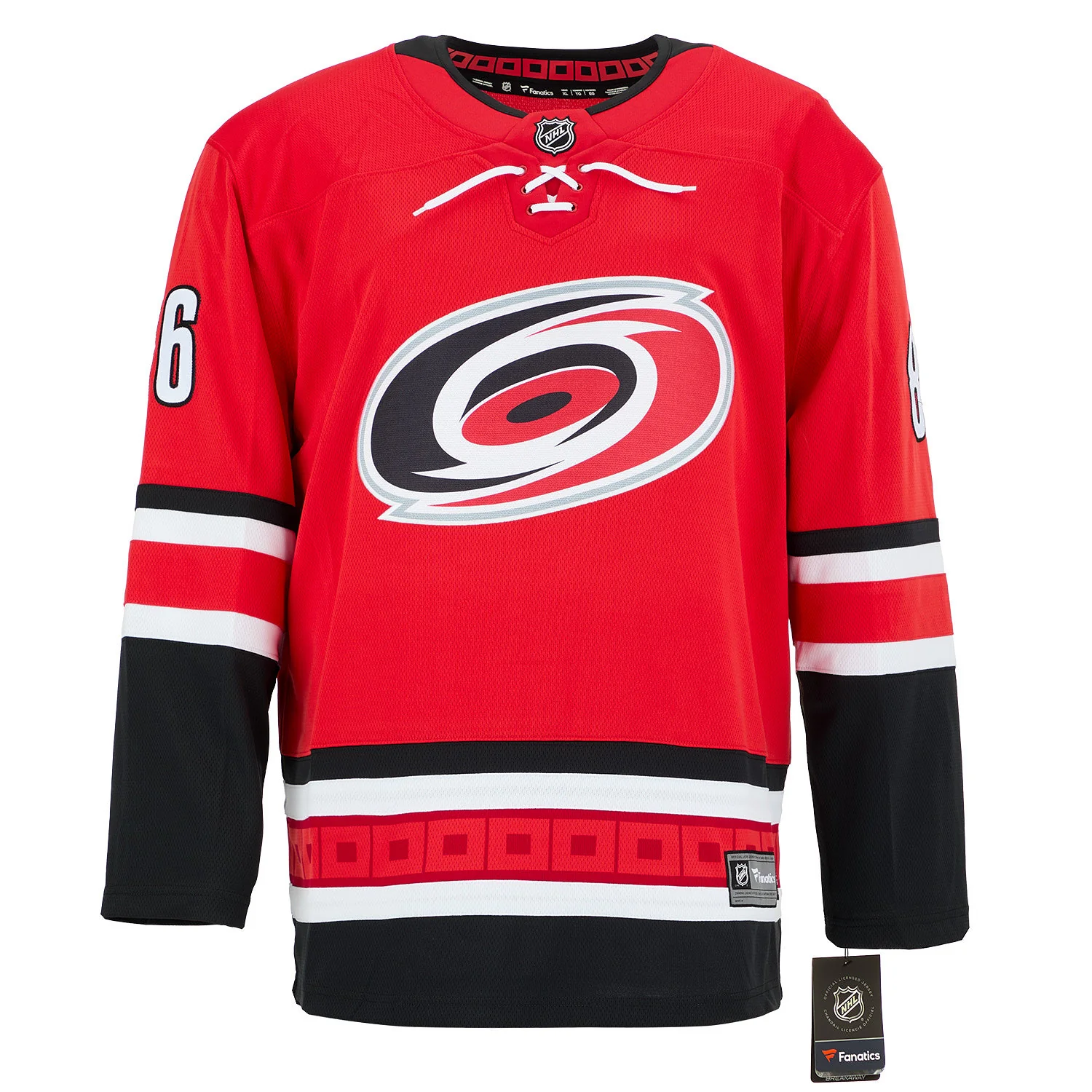 Teuvo Teravainen Signed Carolina Hurricanes Red Fanatics Breakaway Jersey - Image 2