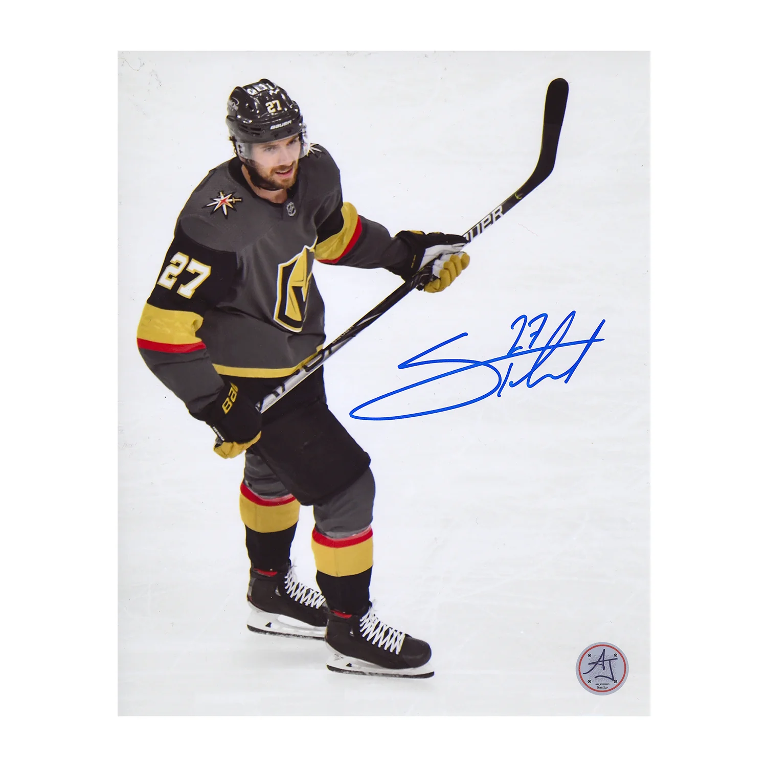 Shea Theodore Signed Vegas Golden Knights Showcase 8x10 Photo