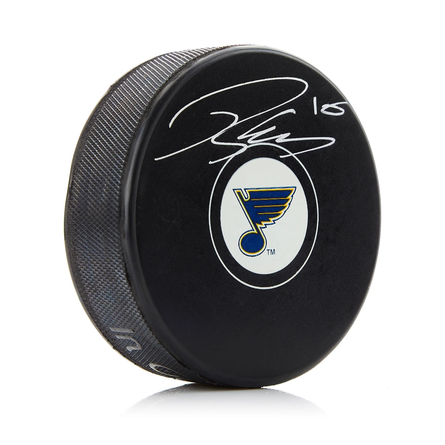 Robert Thomas Autographed St Louis Blues Hockey Puck