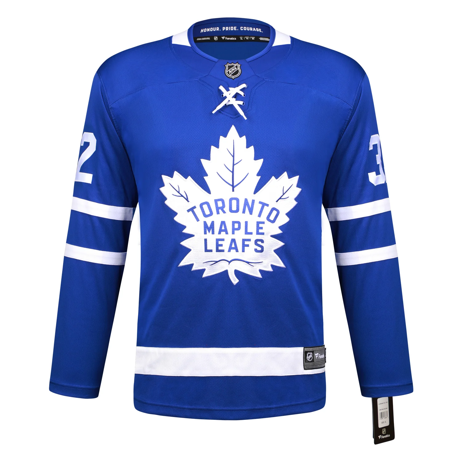 Steve Thomas Autographed Toronto Maple Leafs Blue Fanatics Jersey - Image 2