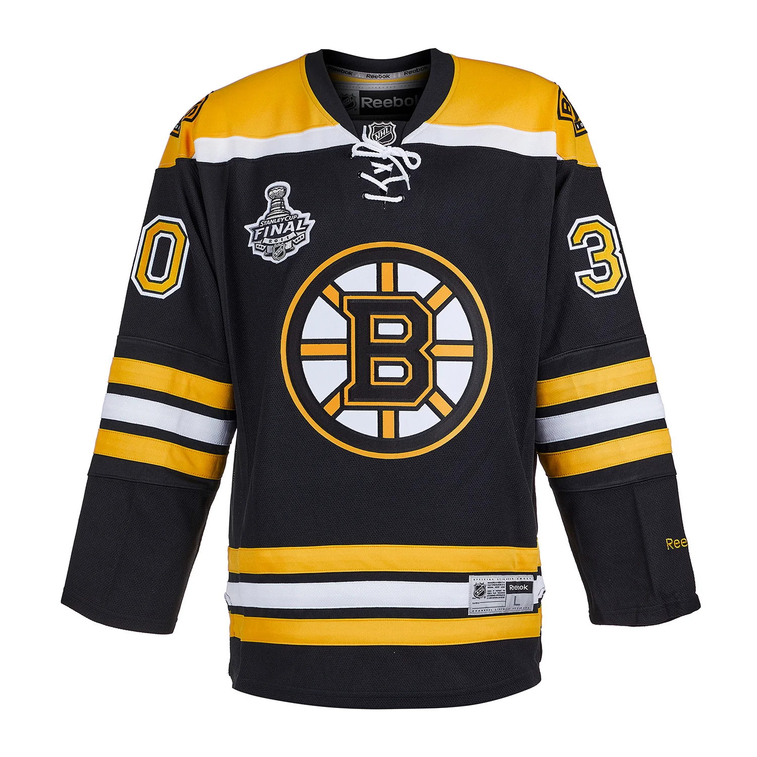 Tim Thomas Boston Bruins Signed & Inscribed 2011 Stanley Cup Reebok Jersey #/30 - Image 2
