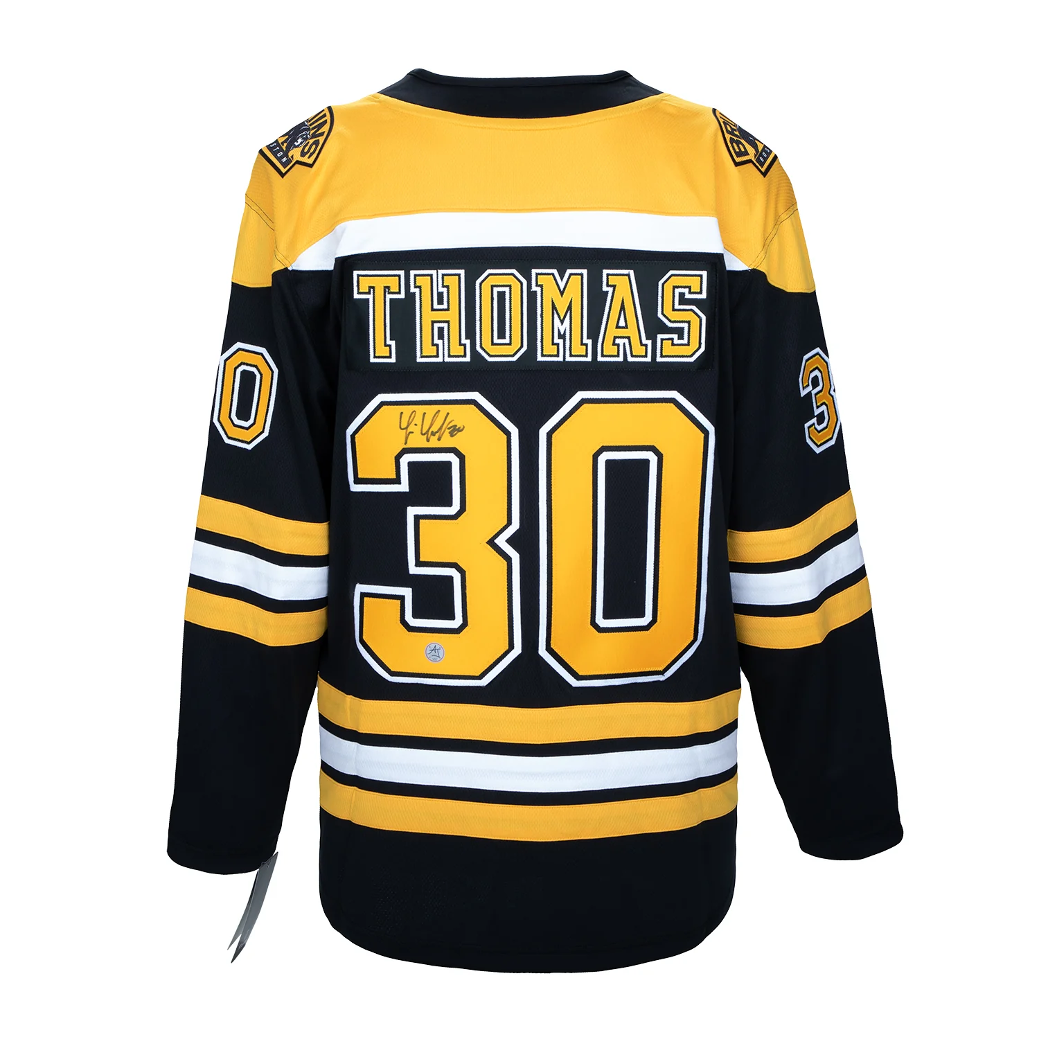 Tim Thomas Autographed Boston Bruins Fanatics Breakaway Jersey