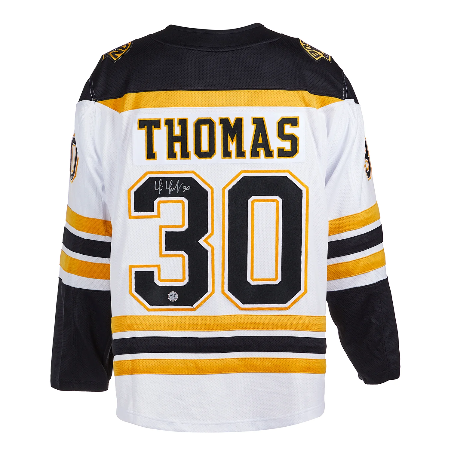 Tim Thomas Signed Boston Bruins White Fanatics Breakaway Jersey