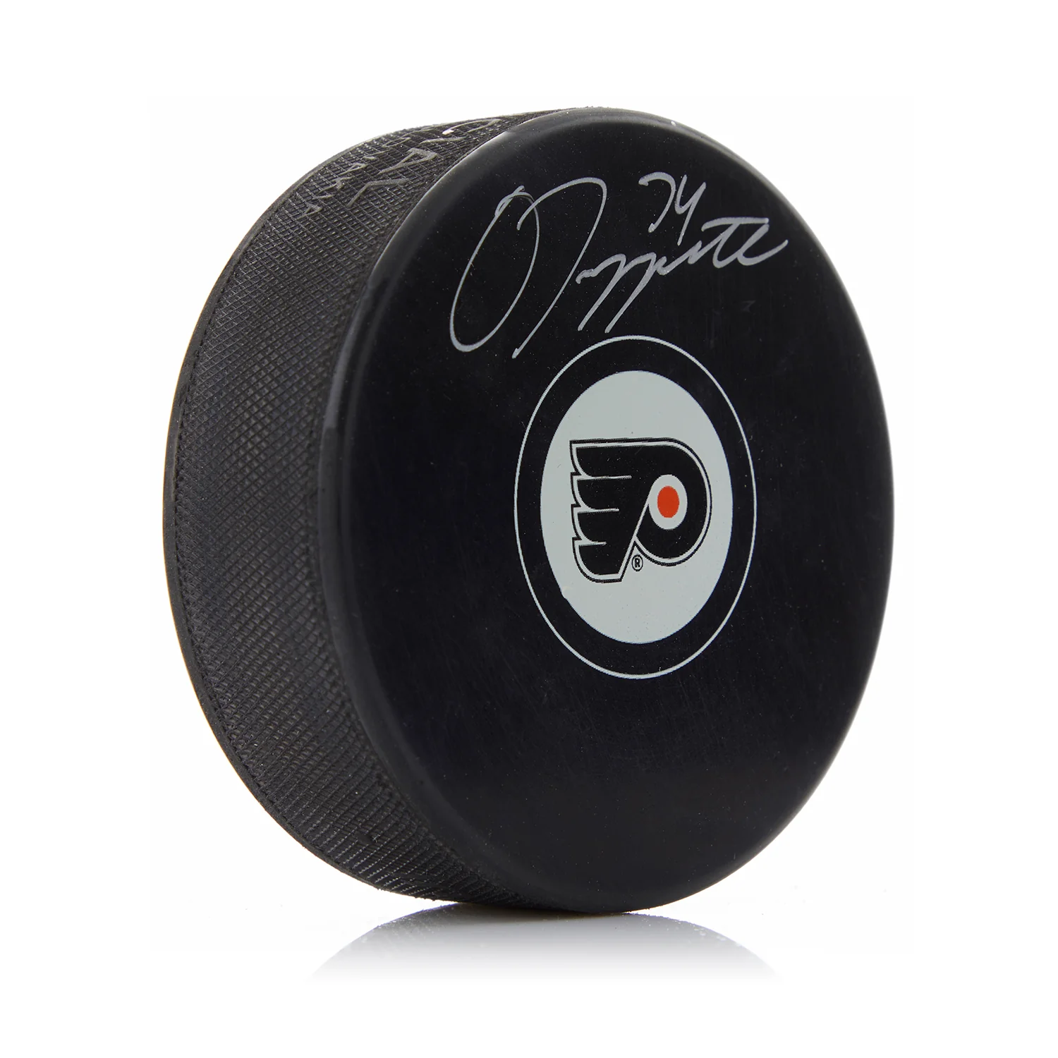 Owen Tippett Autographed Philadelphia Flyers Hockey Puck