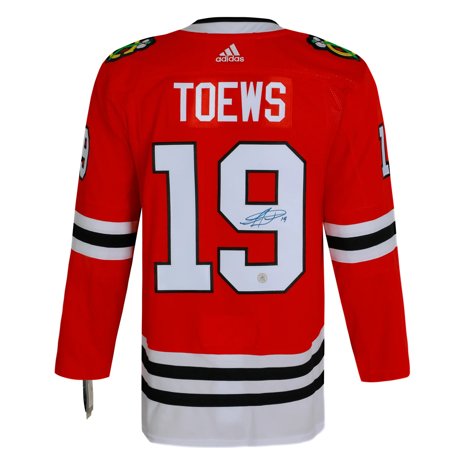 Jonathan Toews Autographed Chicago Blackhawks Red adidas Jersey