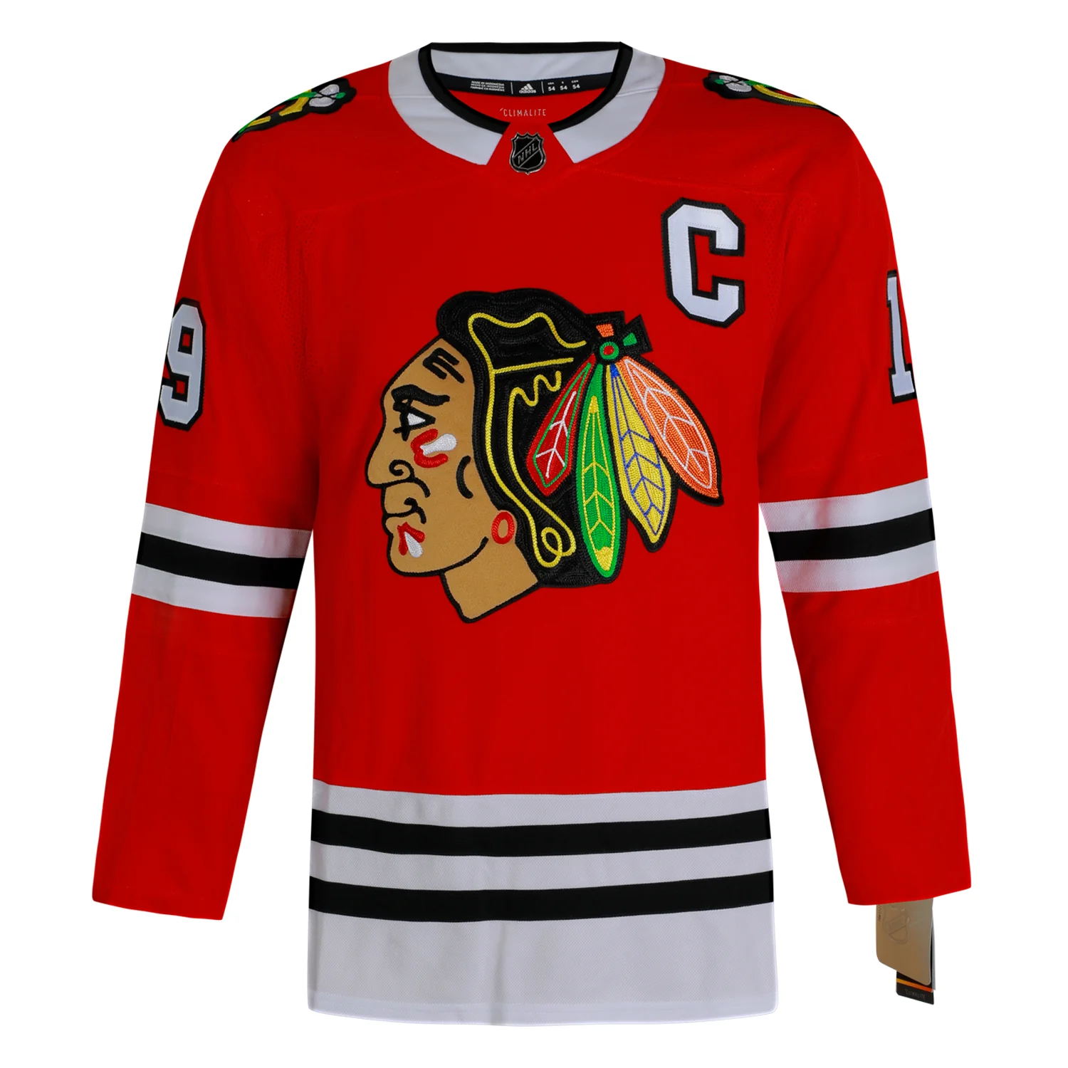 Jonathan Toews Autographed Chicago Blackhawks Red adidas Jersey - Image 2
