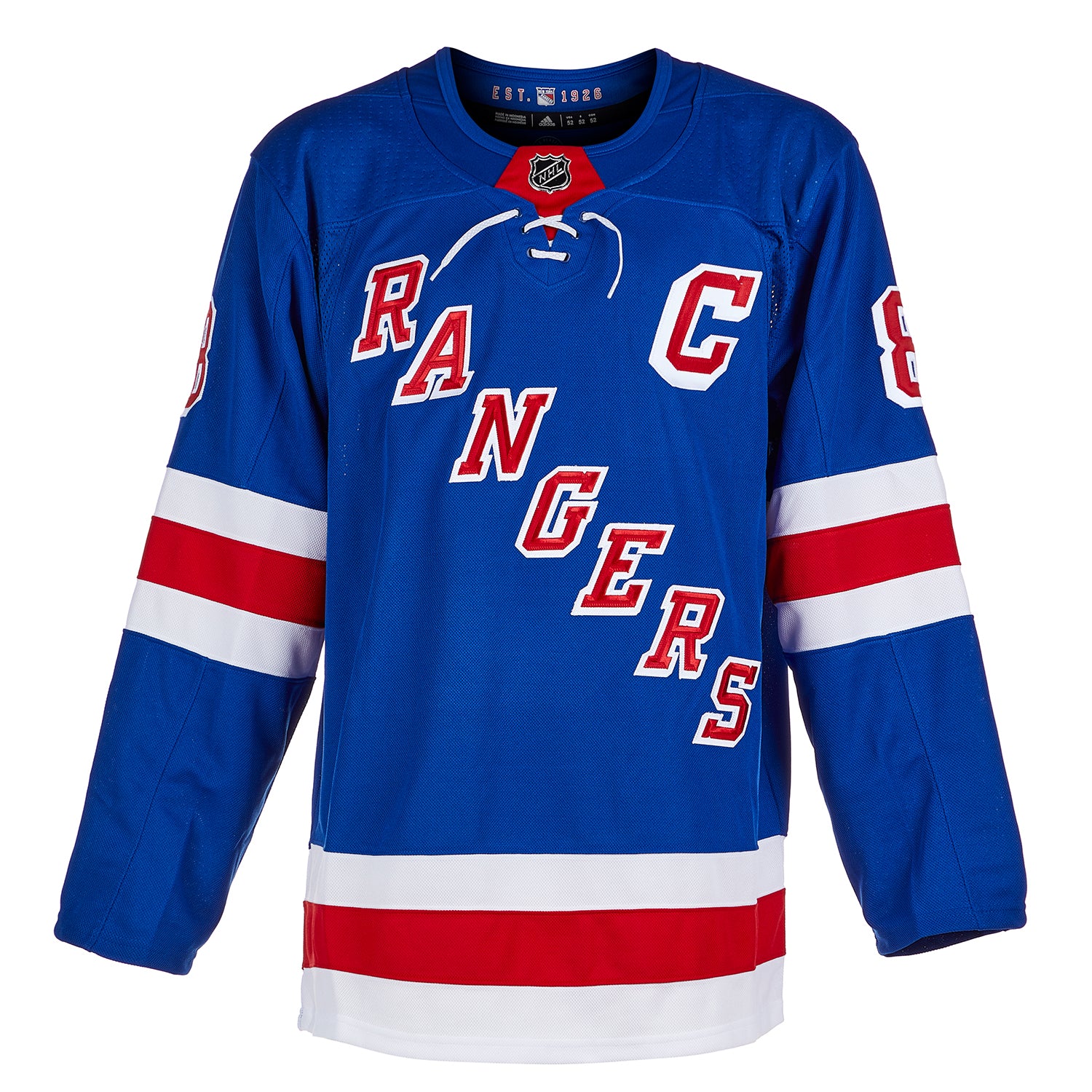 Jacob Trouba Autographed New York Rangers adidas Jersey - Image 2
