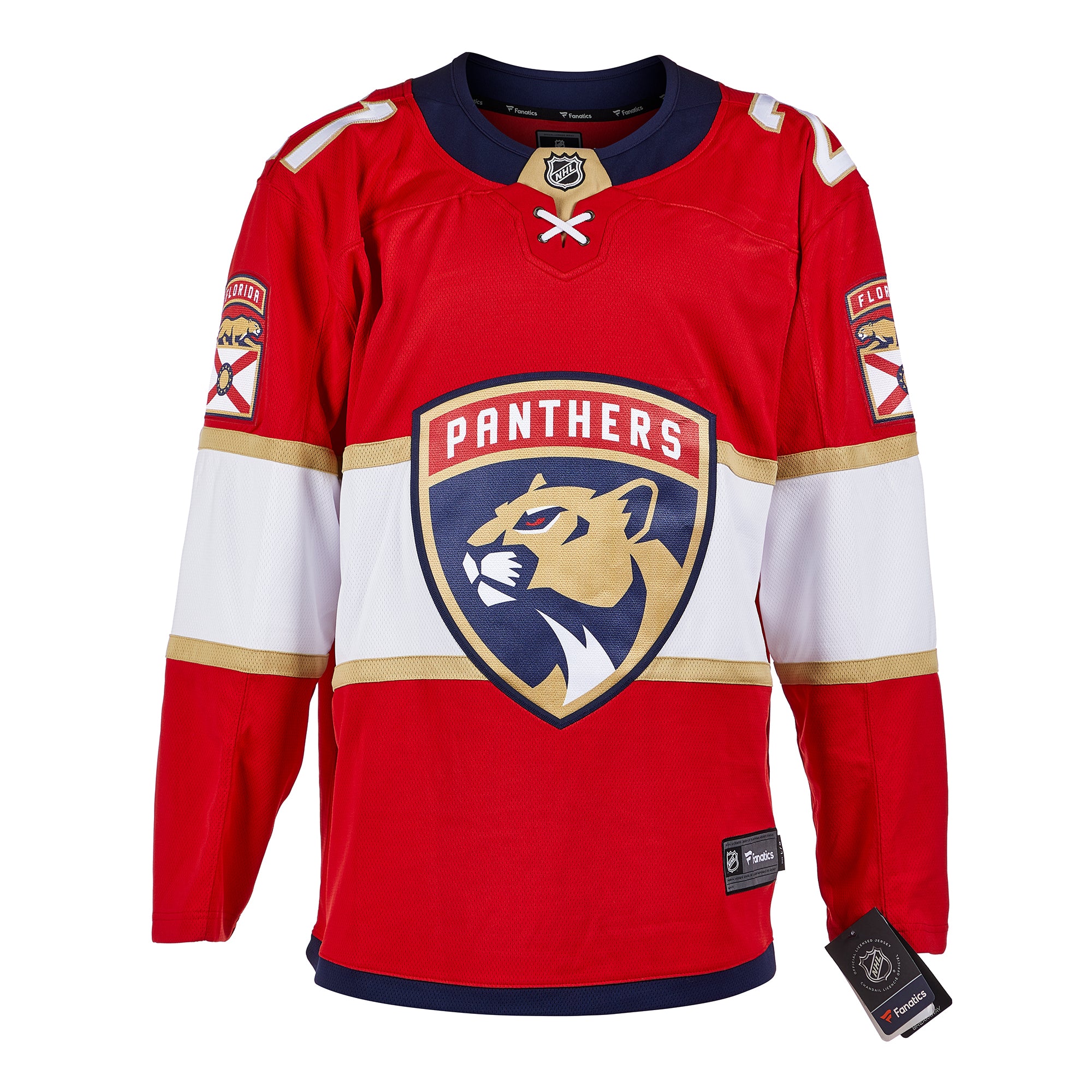 Vincent Trocheck Autographed Florida Panthers Fanatics Breakaway Jersey - Image 2