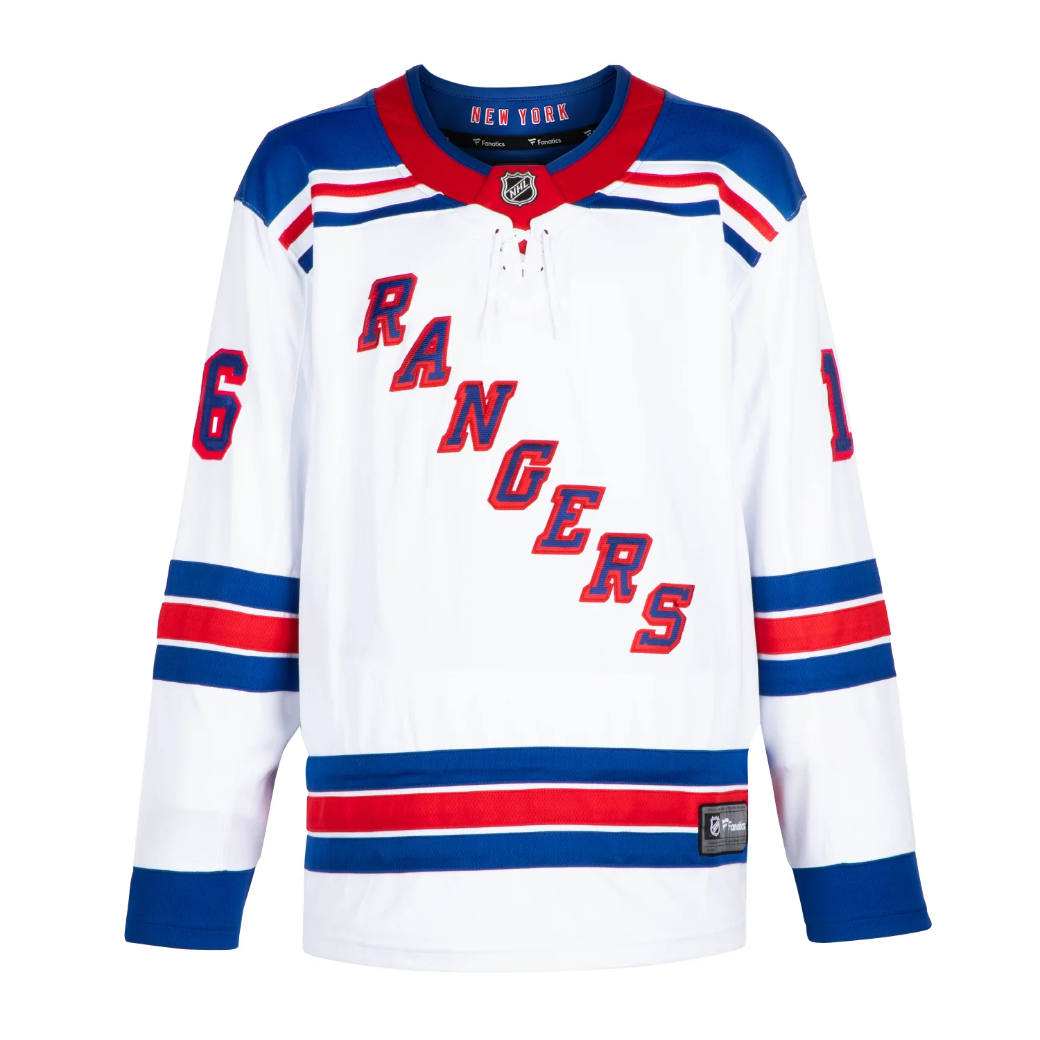 Vincent Trocheck Signed New York Rangers White Fanatics Breakaway Jersey - Image 2