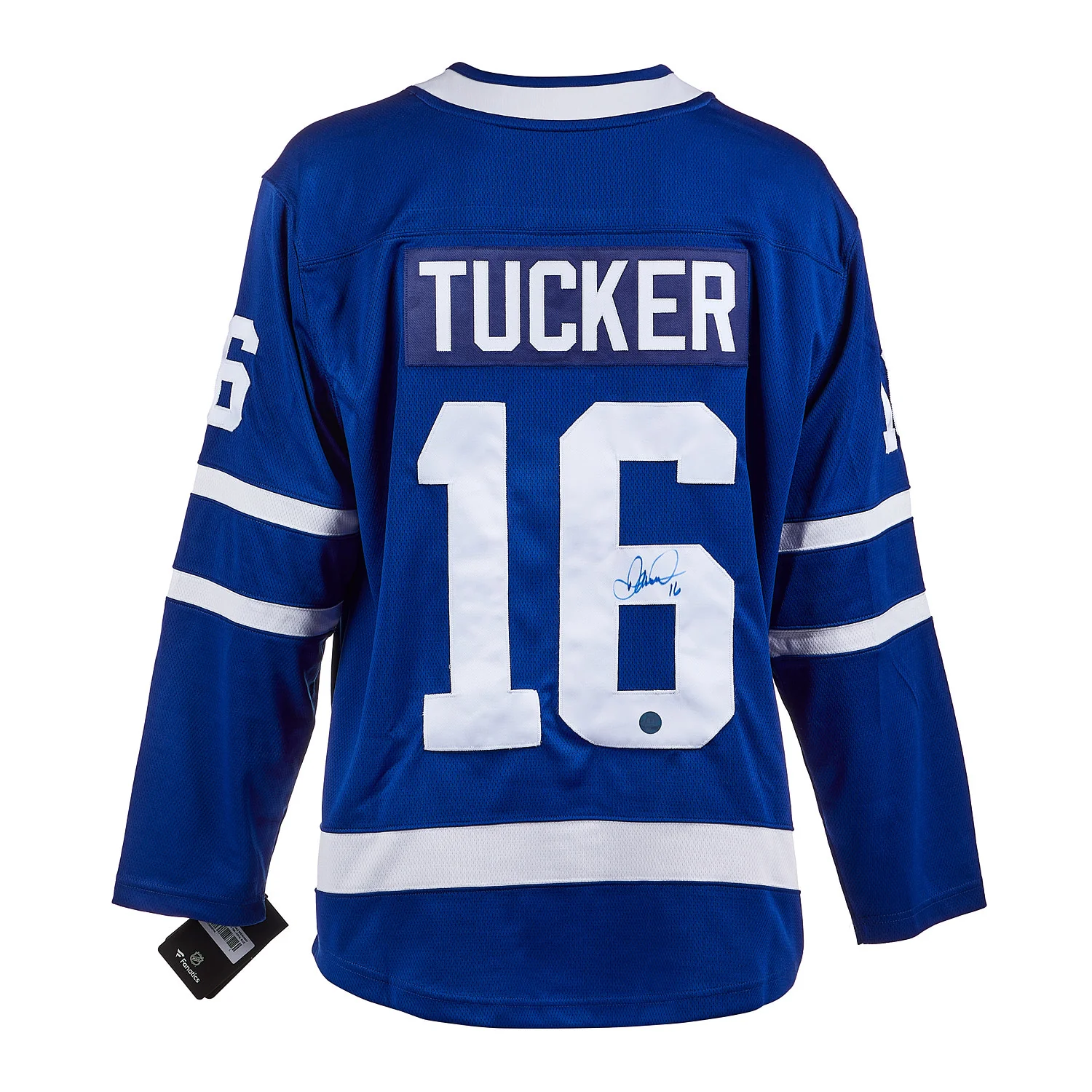 Darcy Tucker Autographed Toronto Maple Leafs Blue Fanatics Breakaway Jersey