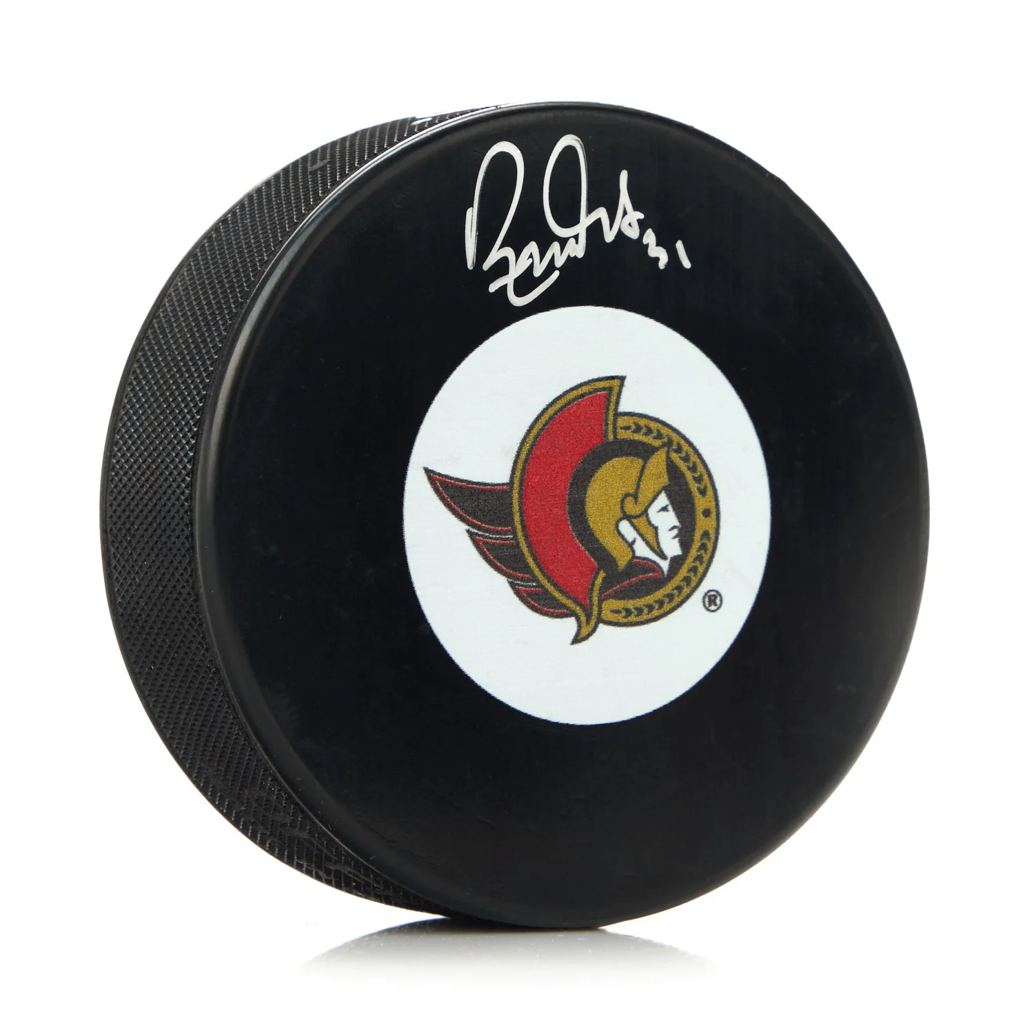 Ron Tugnutt Ottawa Senators Autographed Hockey Puck