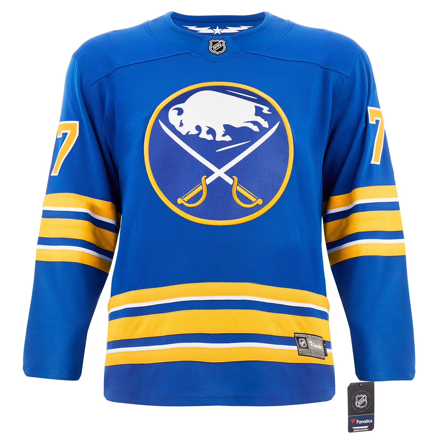 Pierre Turgeon Signed Buffalo Sabres Fanatics Breakaway Jersey with 1st Pick - Image 2