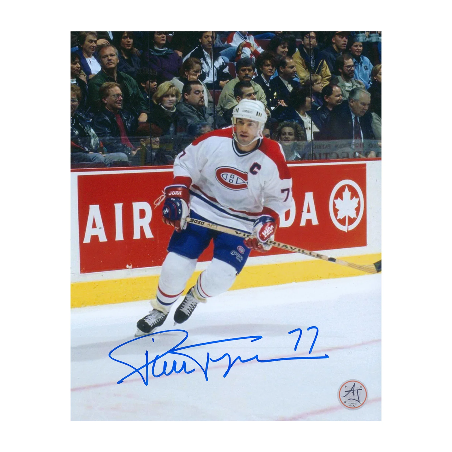 Pierre Turgeon Autographed Montreal Canadiens Captain 8x10 Photo