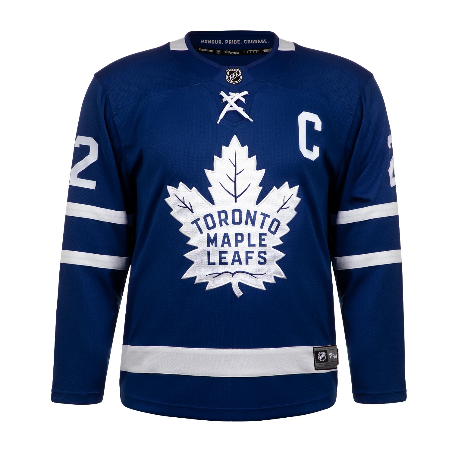 Rick Vaive Autographed Toronto Maple Leafs Blue Fanatics Breakaway Jersey - Image 2