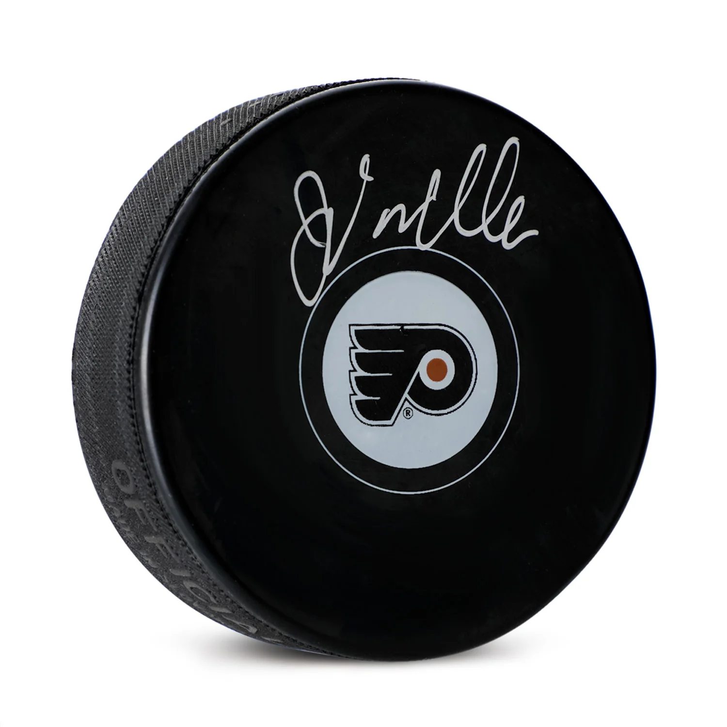 John Vanbiesbrouck Signed Philadelphia Flyers Hockey Puck