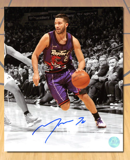 Greivis Vasquez Signed Toronto Raptors Colour Isolation 8x10 Photo