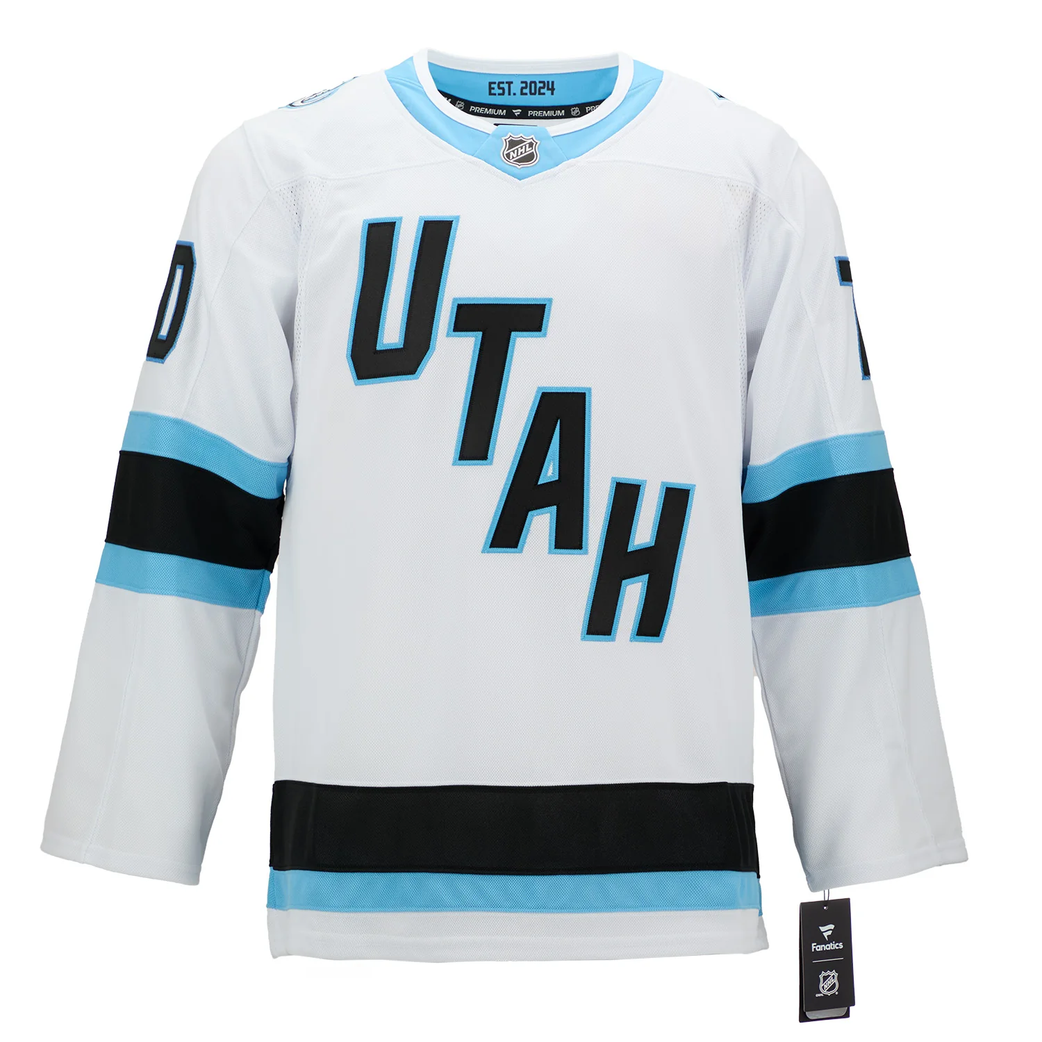 Karel Vejmelka Signed Utah Mammoth White Fanatics Premium Jersey - Image 2