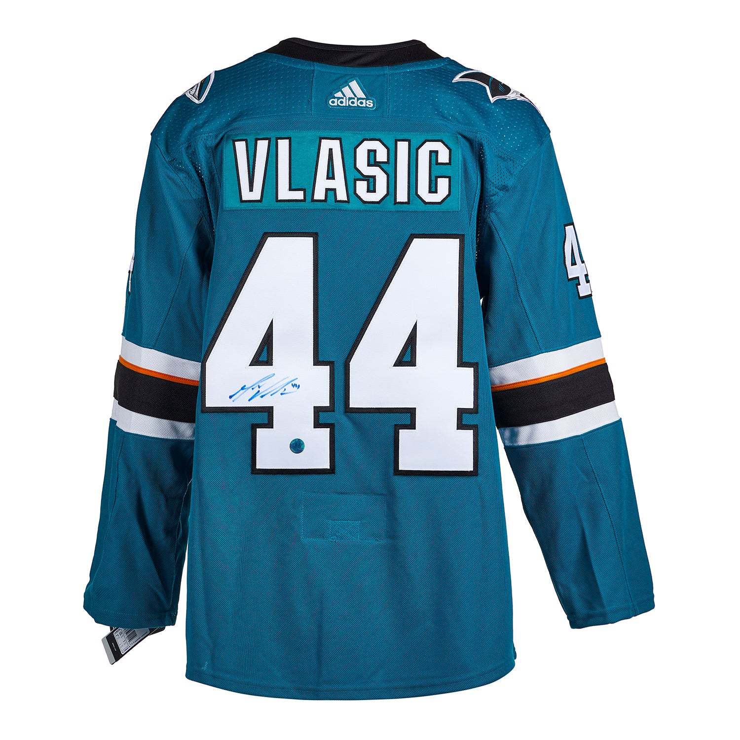 Marc-Edouard Vlasic Autographed San Jose Sharks adidas Jersey