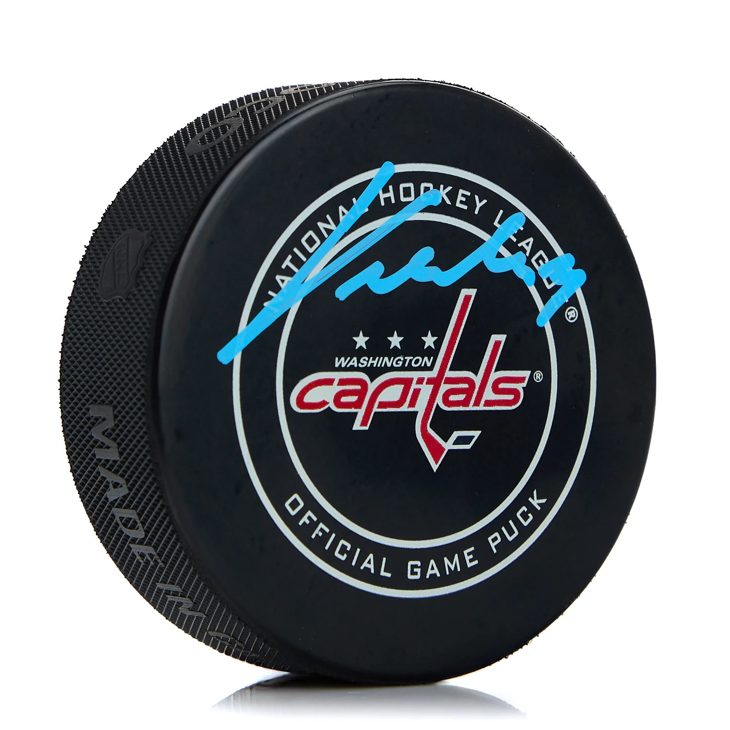 Jakub Vrana Washington Capitals Autographed Official Game Puck