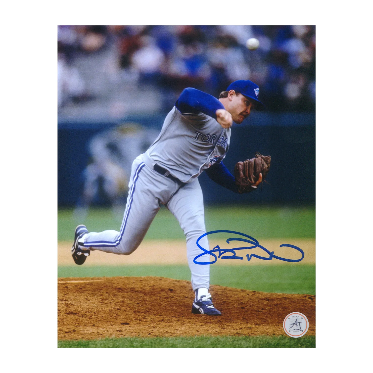 Duane Ward Signed Toronto Blue Jays Pitching 8x10 Photo