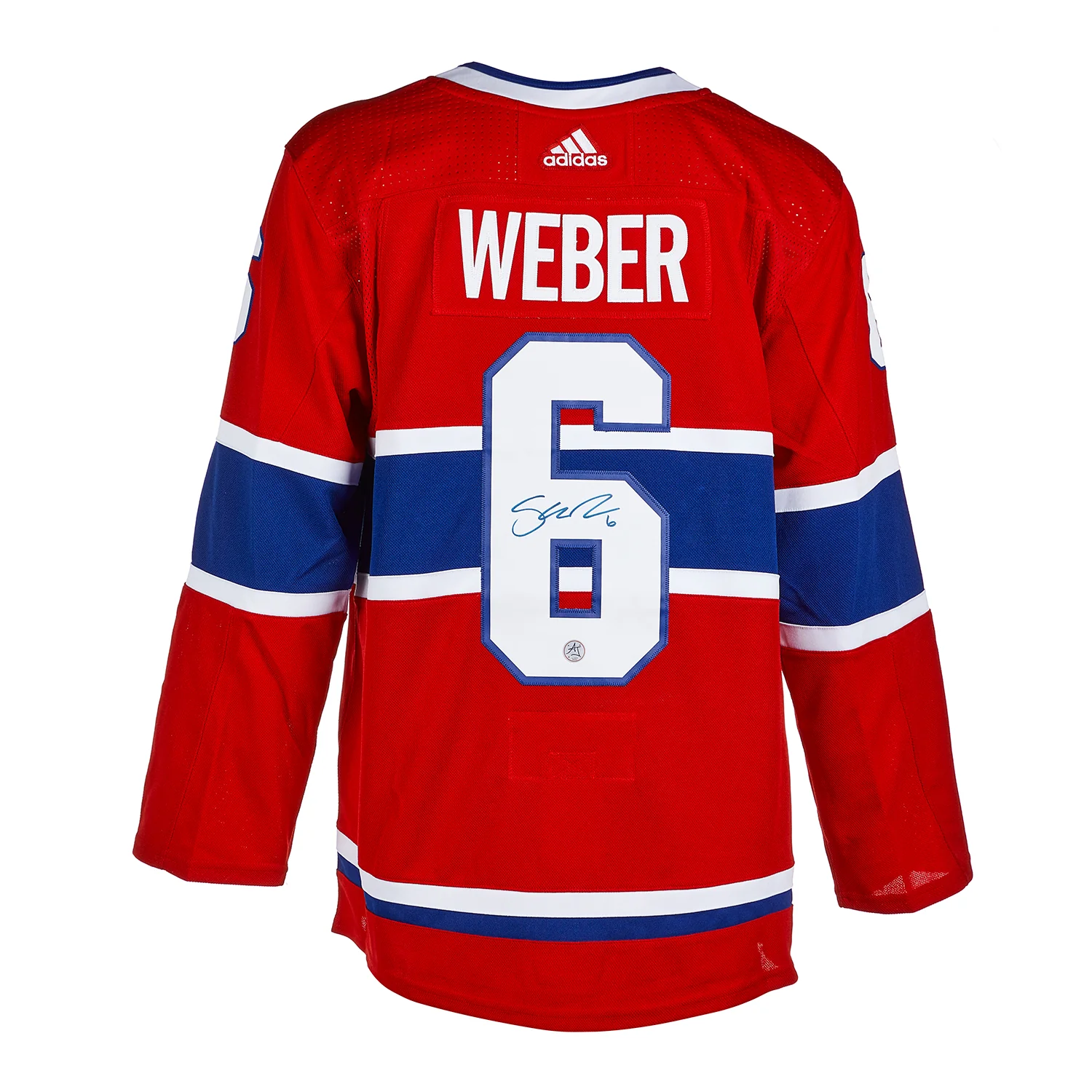 Shea Weber Autographed Montreal Canadiens adidas Jersey