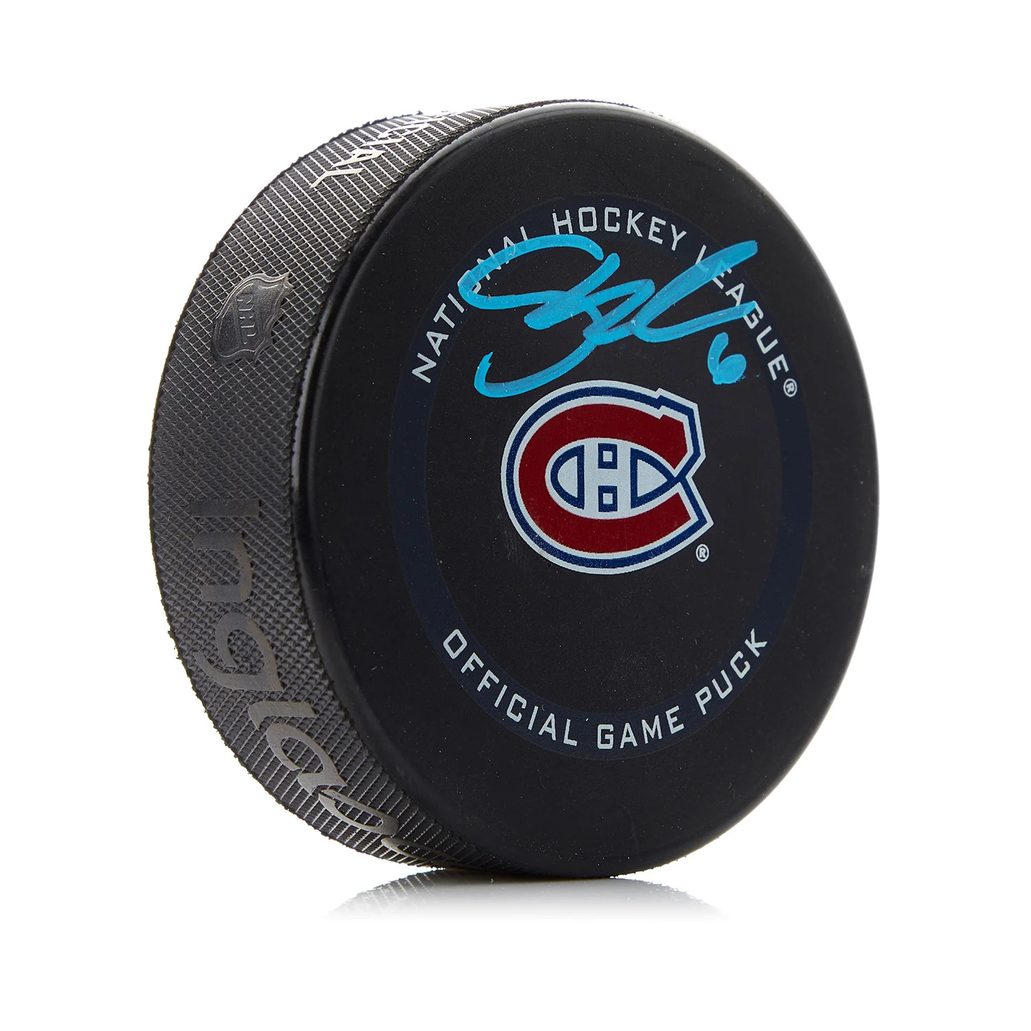 Shea Weber Signed Montreal Canadiens Official Game Puck