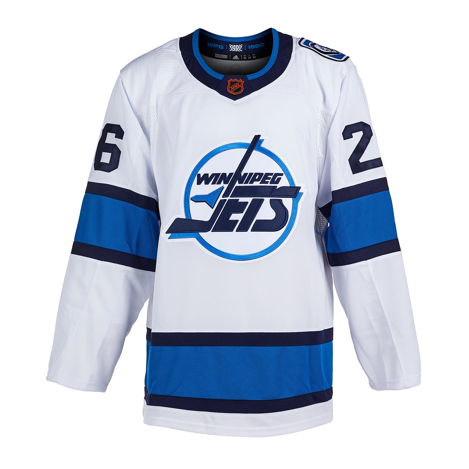 Blake Wheeler Signed Winnipeg Jets Reverse Retro 2.0 adidas Jersey - Image 2
