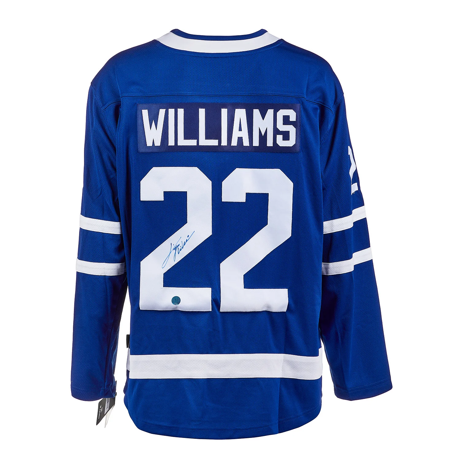 Tiger Williams Autographed Toronto Maple Leafs Fanatics Breakaway Jersey
