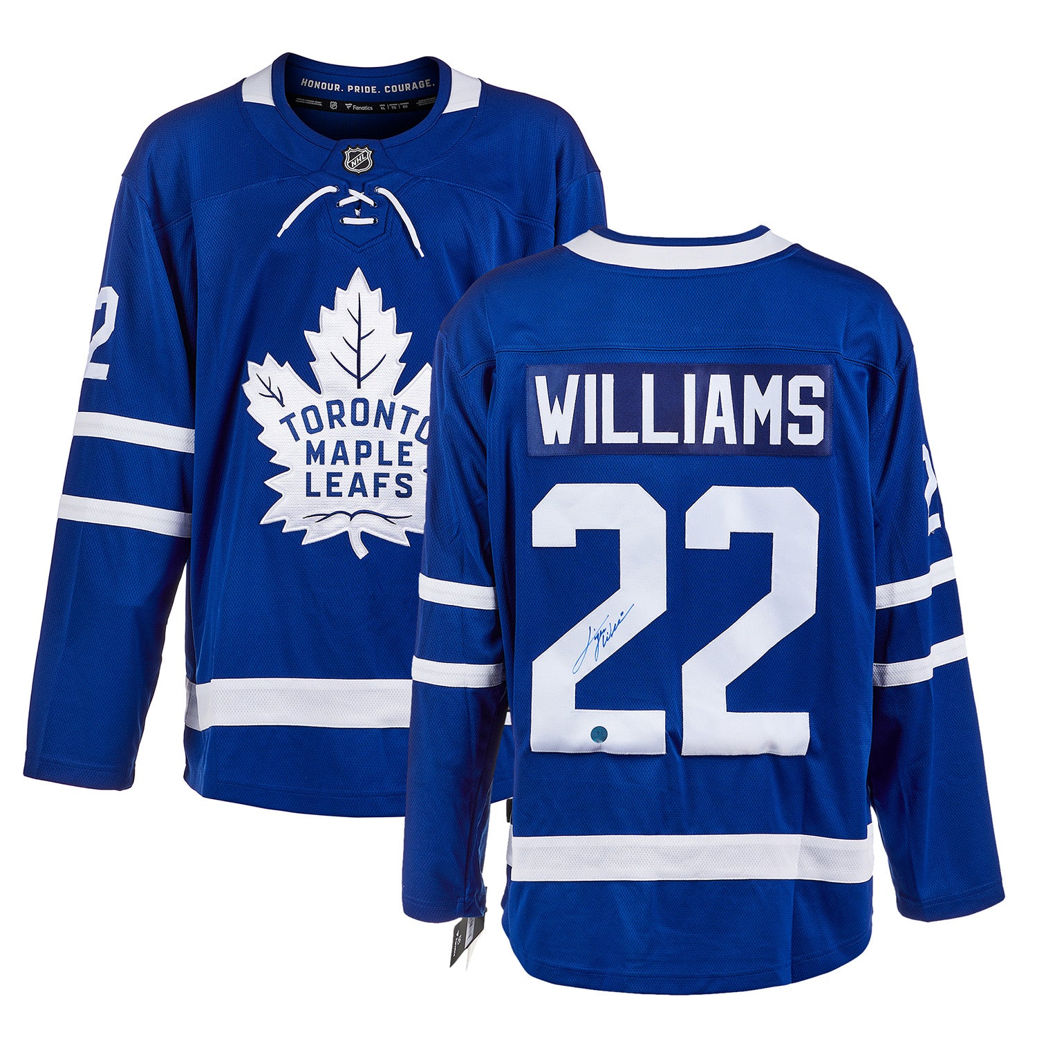 Tiger Williams Autographed Toronto Maple Leafs Fanatics Breakaway Jersey - Image 3